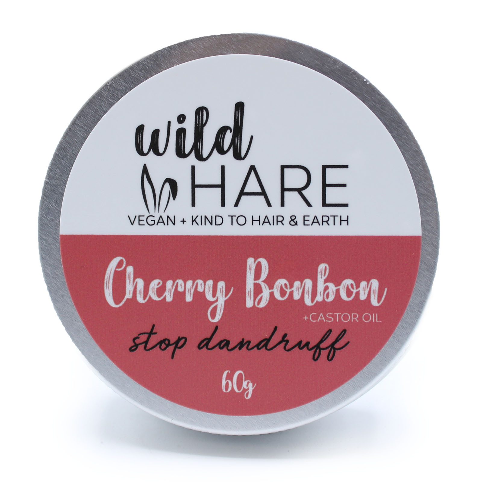 Seifenschale Wild Hare Festes Shampoo 60g - Kirsch-Bonbon