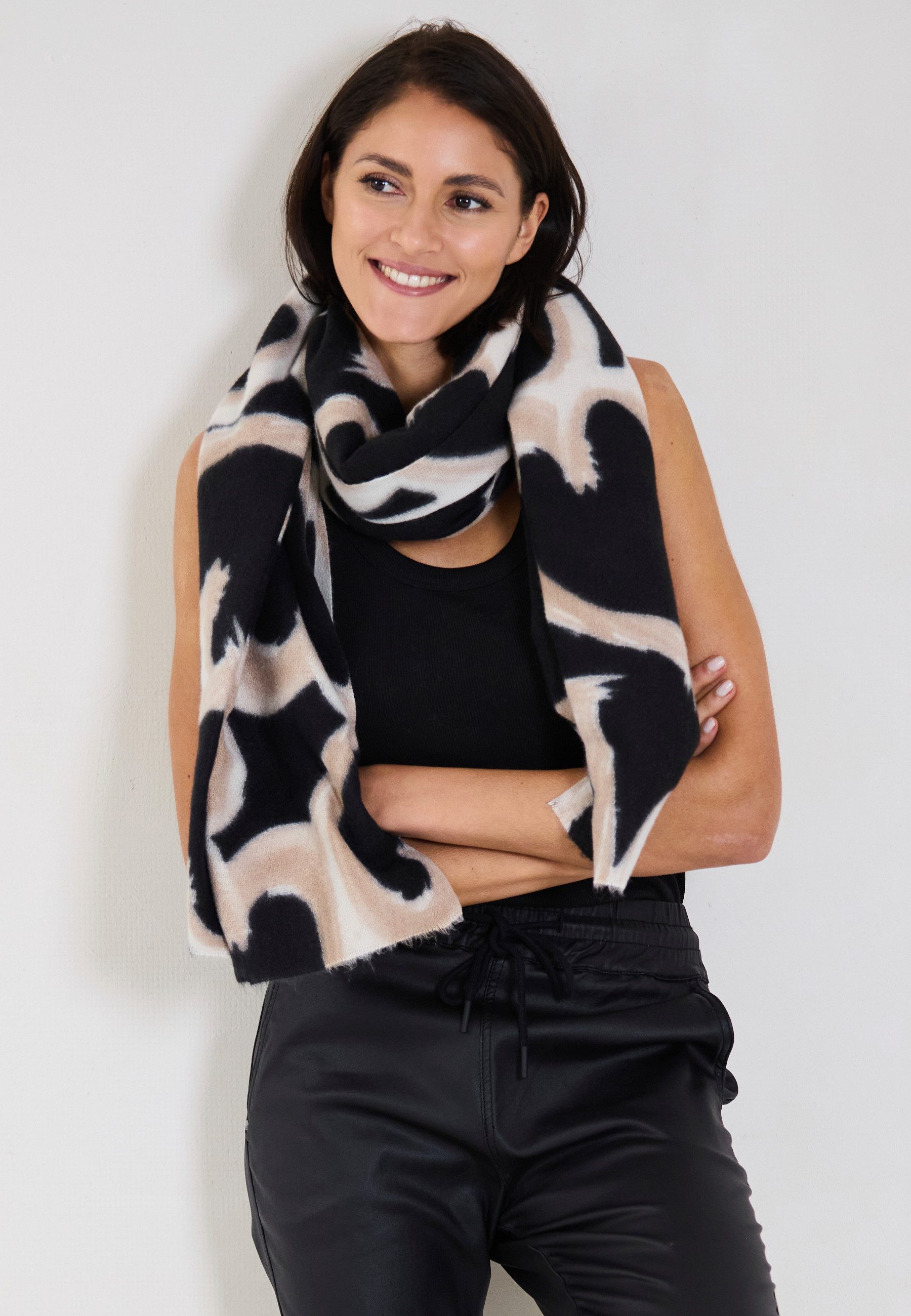 Andijamo-Fashion XXL-Schal HEARTBEAT, KOMBISTAR günstig online kaufen