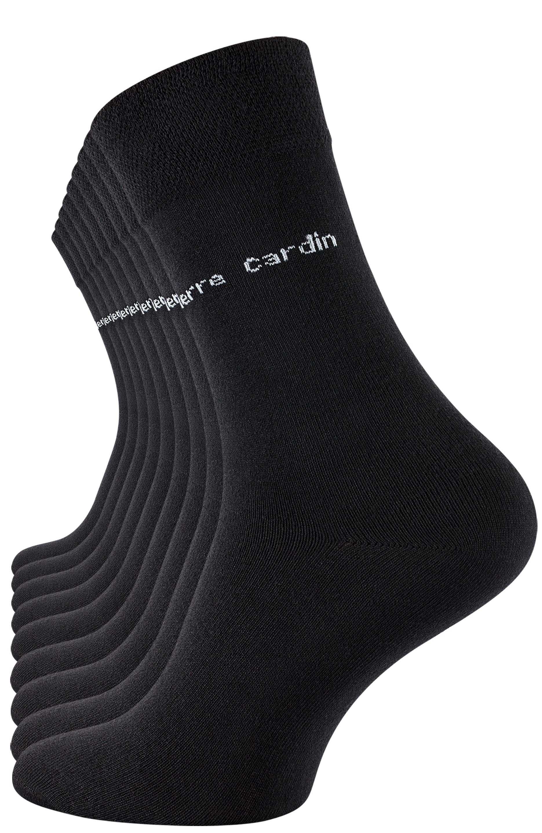 Pierre Cardin Businesssocken (9-Paar) in angenehmer Baumwollqualität Schwarz