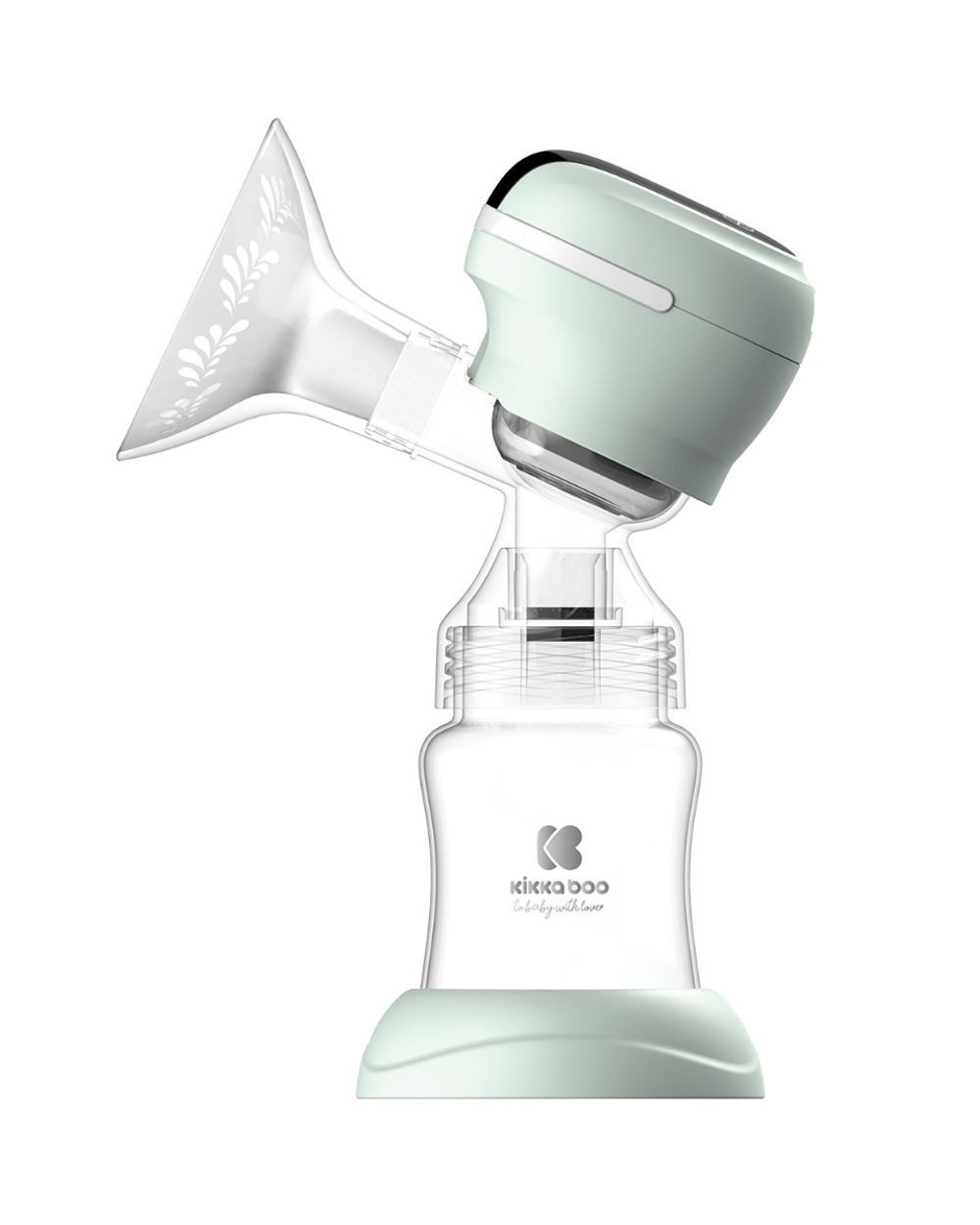 Kikkaboo Elektrische Milchpumpe Elektrische Milchpumpe Leia Plus, Speicherfunktion, LED-Touchscreen