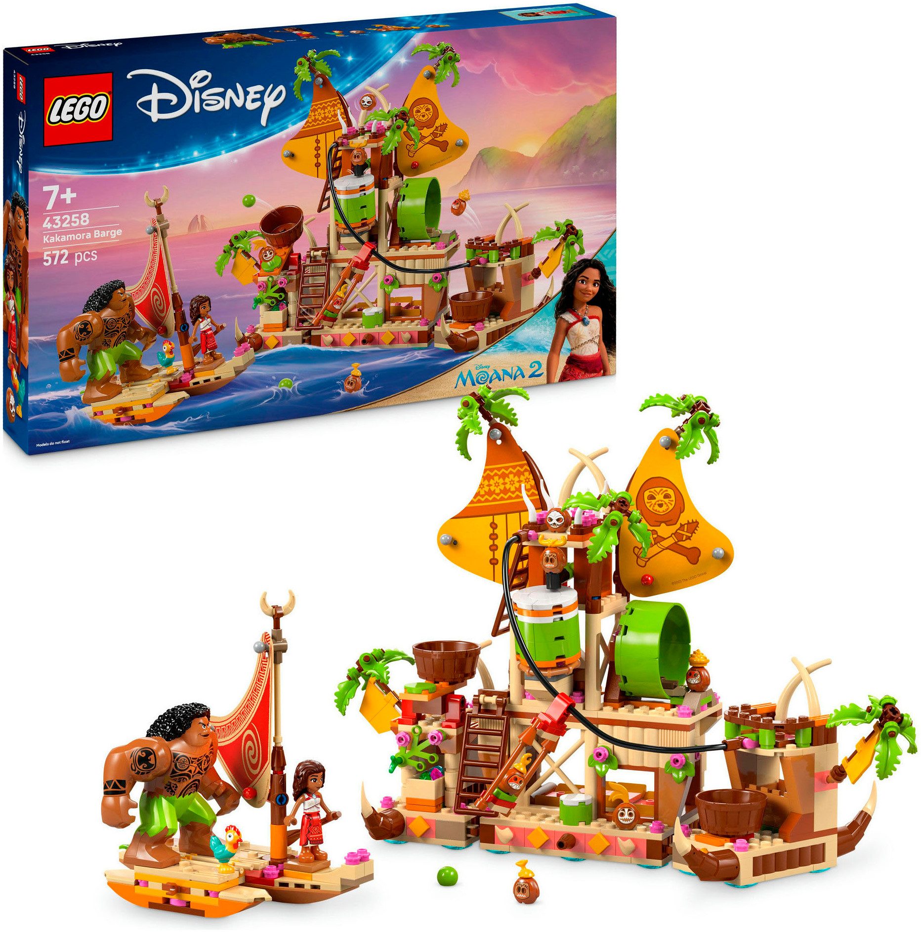 LEGO® Kakamora-Barge (43258), LEGO Disney Princess Konstruktionsspielsteine günstig online kaufen