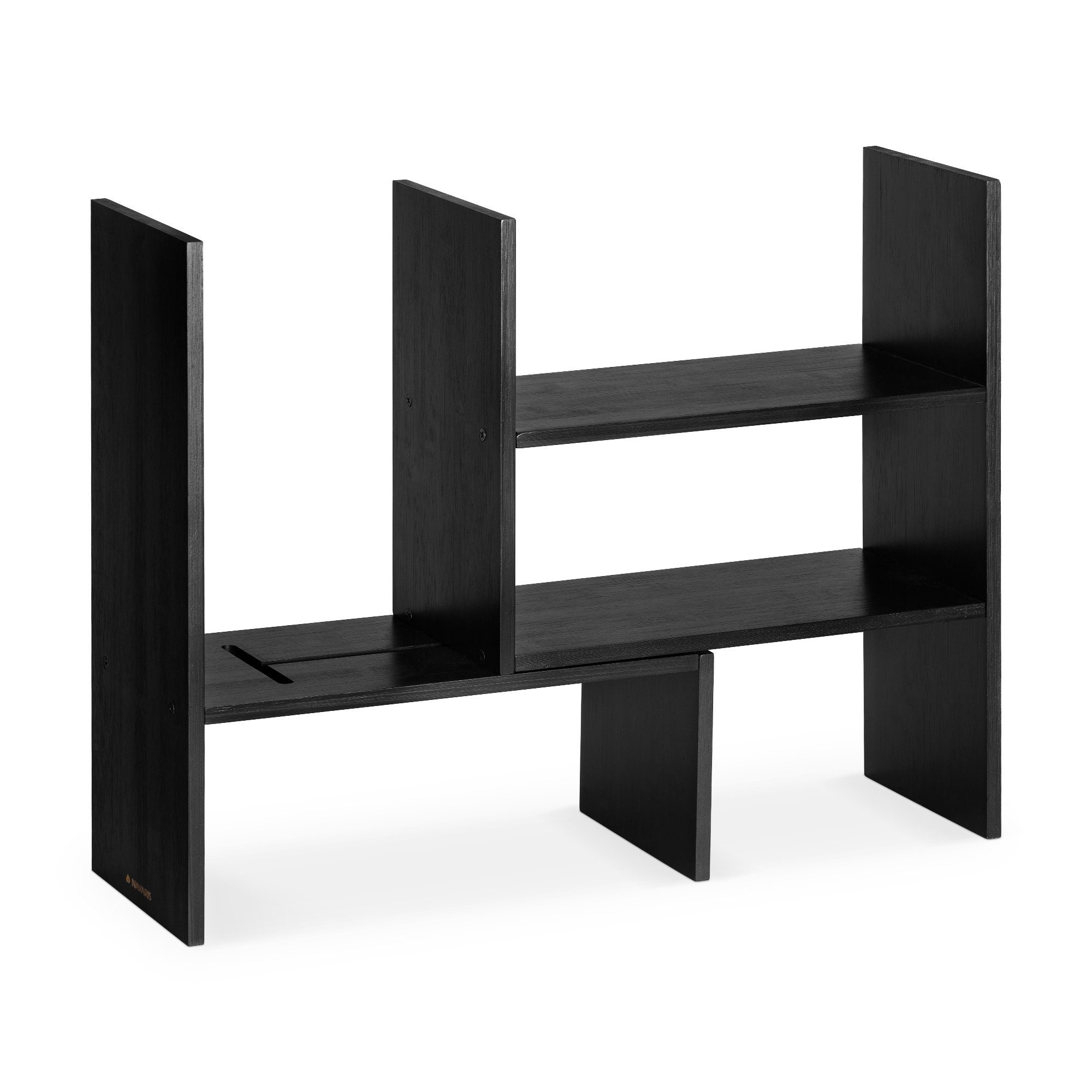 Navaris Bücherwand Schreibtisch-Organizer 64x15,5x40 - verstellbares günstig online kaufen