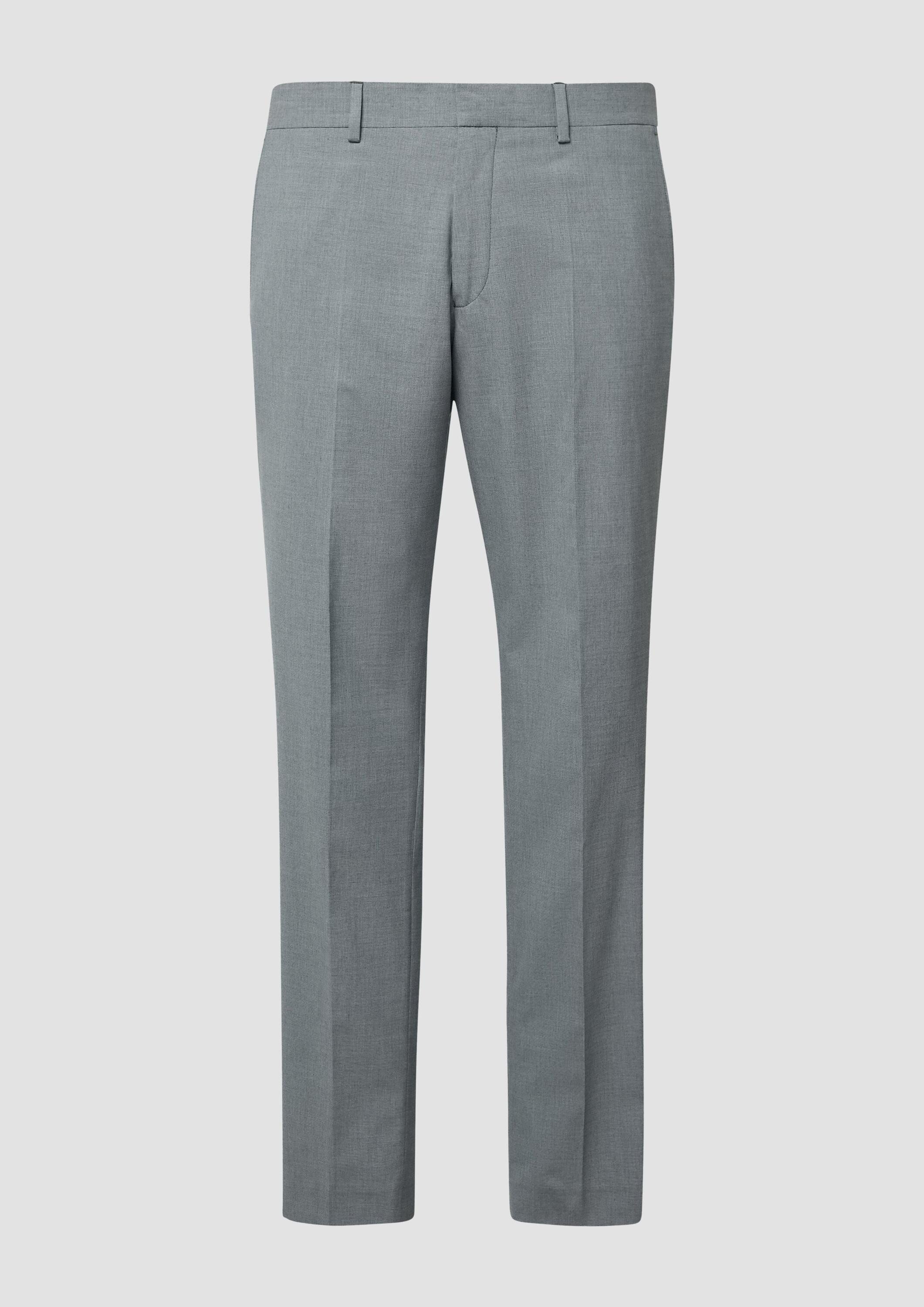 s.Oliver Chinos Hose S.OPURE s.O PURE: Anzughose mit feiner Webstruktur