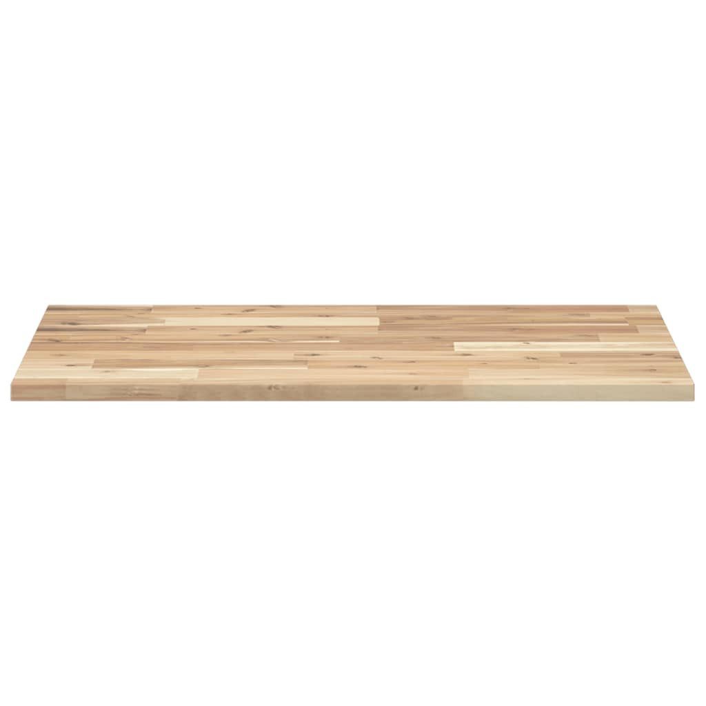 vidaXL Schreibtischplatte Schreibtischplatte Unbehandelt 60x50x2 cm Massivholz