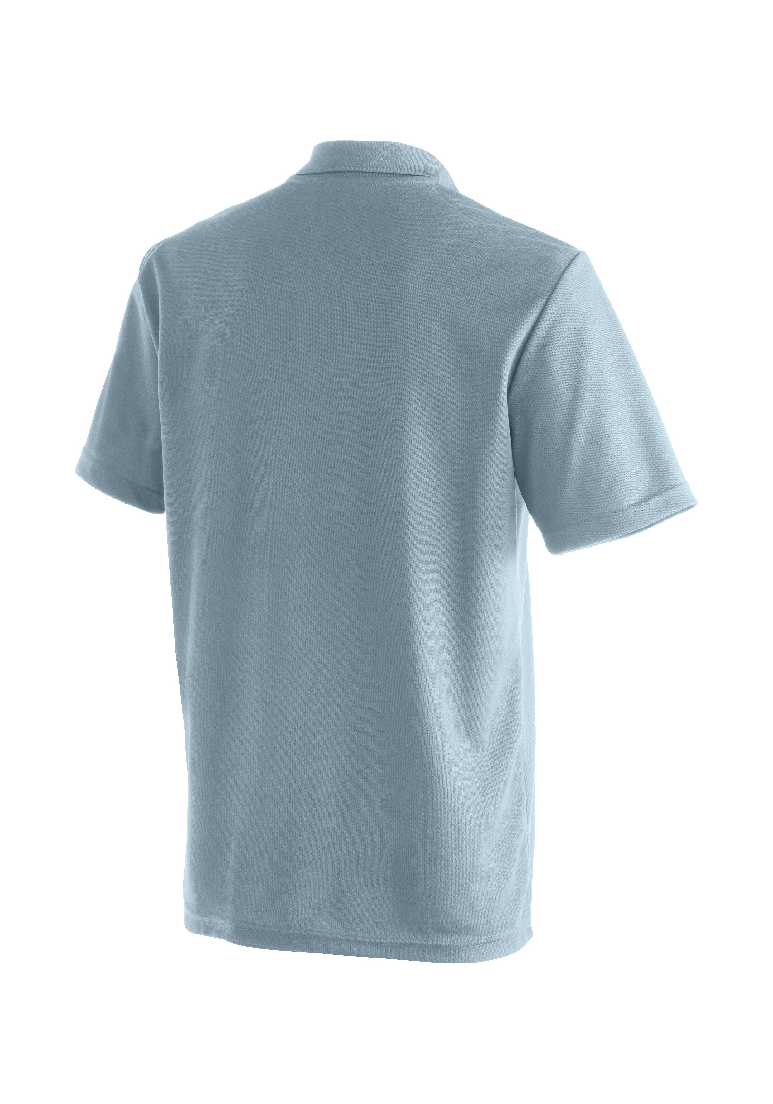 Maier Sports Poloshirt Ulrich Herren Polo kurzarm, leichtes Shirt, Funktionsshirt mit Kragen Reg Fit