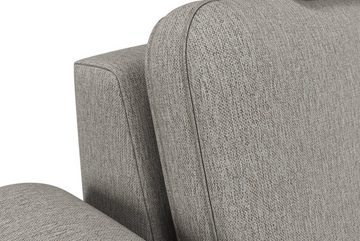 sit&more Ecksofa Bendigo L-Form, inklusive Sitztiefenverstellung, Bodenfreiheit 12 cm, in 2 Fußfarben