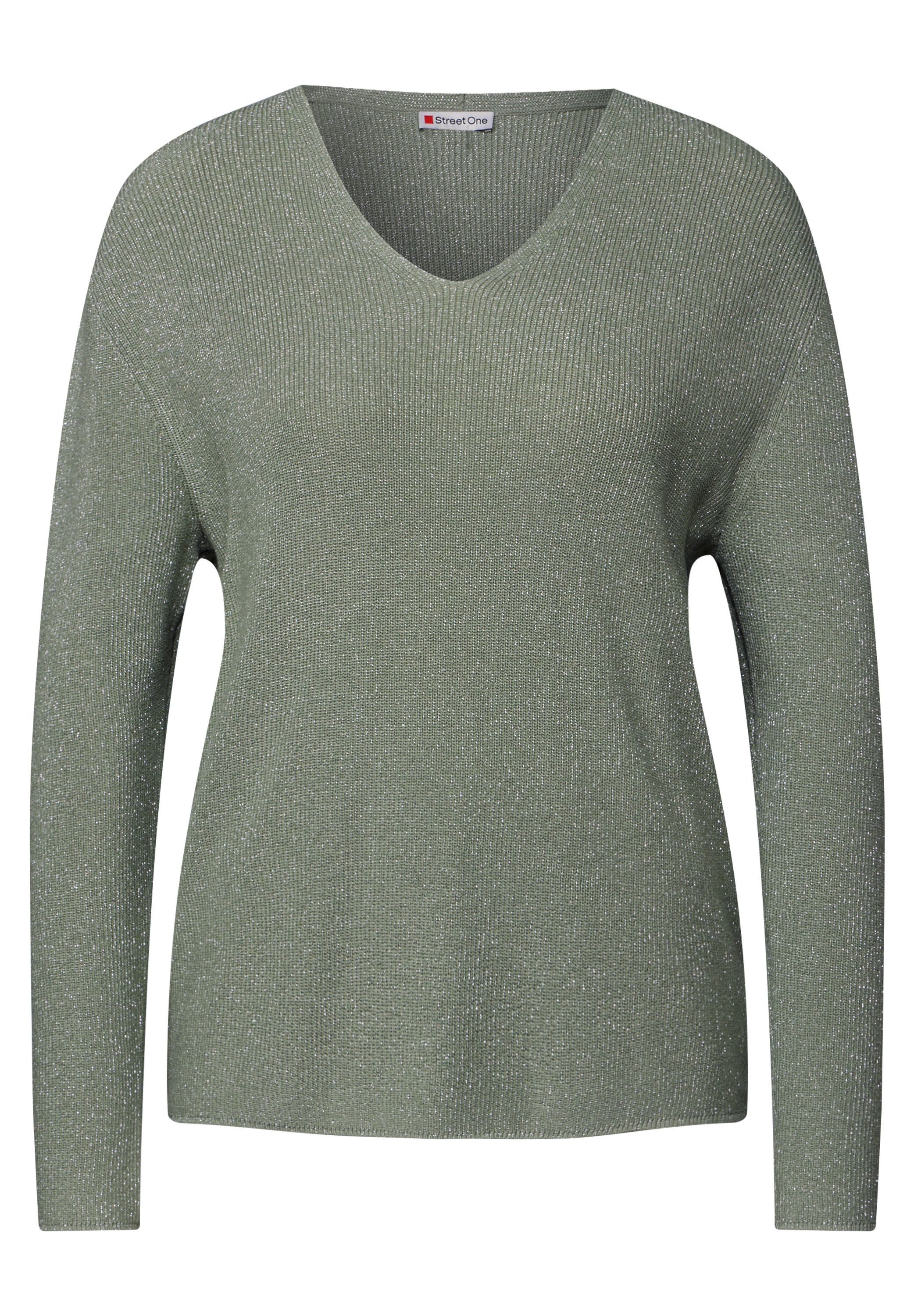 STREET ONE Rundhalspullover günstig online kaufen