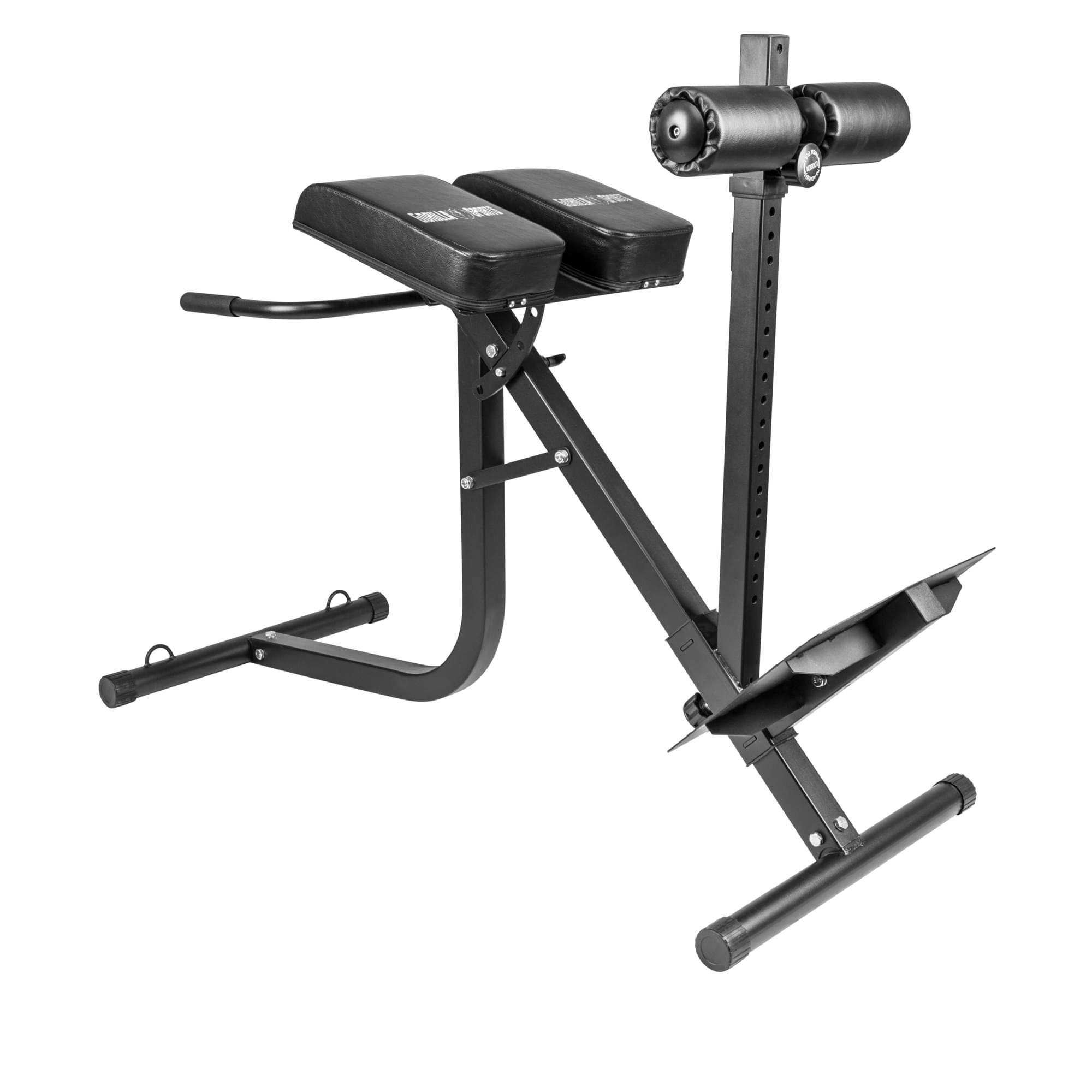 GORILLA SPORTS Trainingsstation Verstellbarer Rückenstrecker in schwarz, (1-tlg)