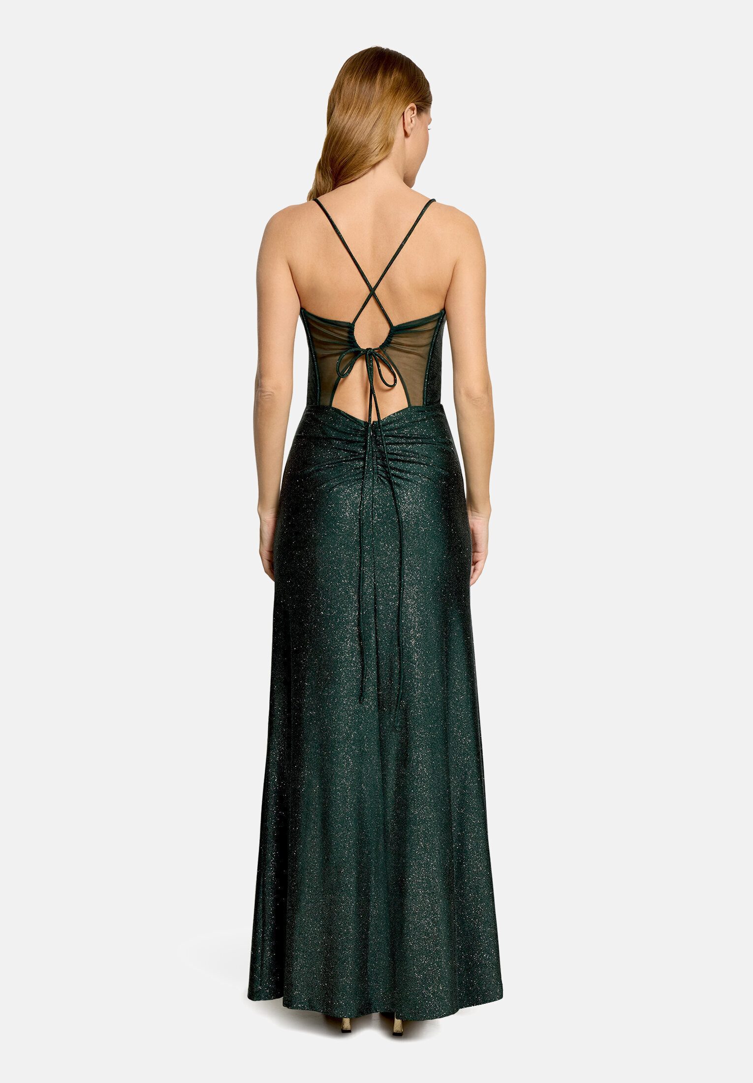 Vera Mont Abendkleid Damen im Glitzer-Look