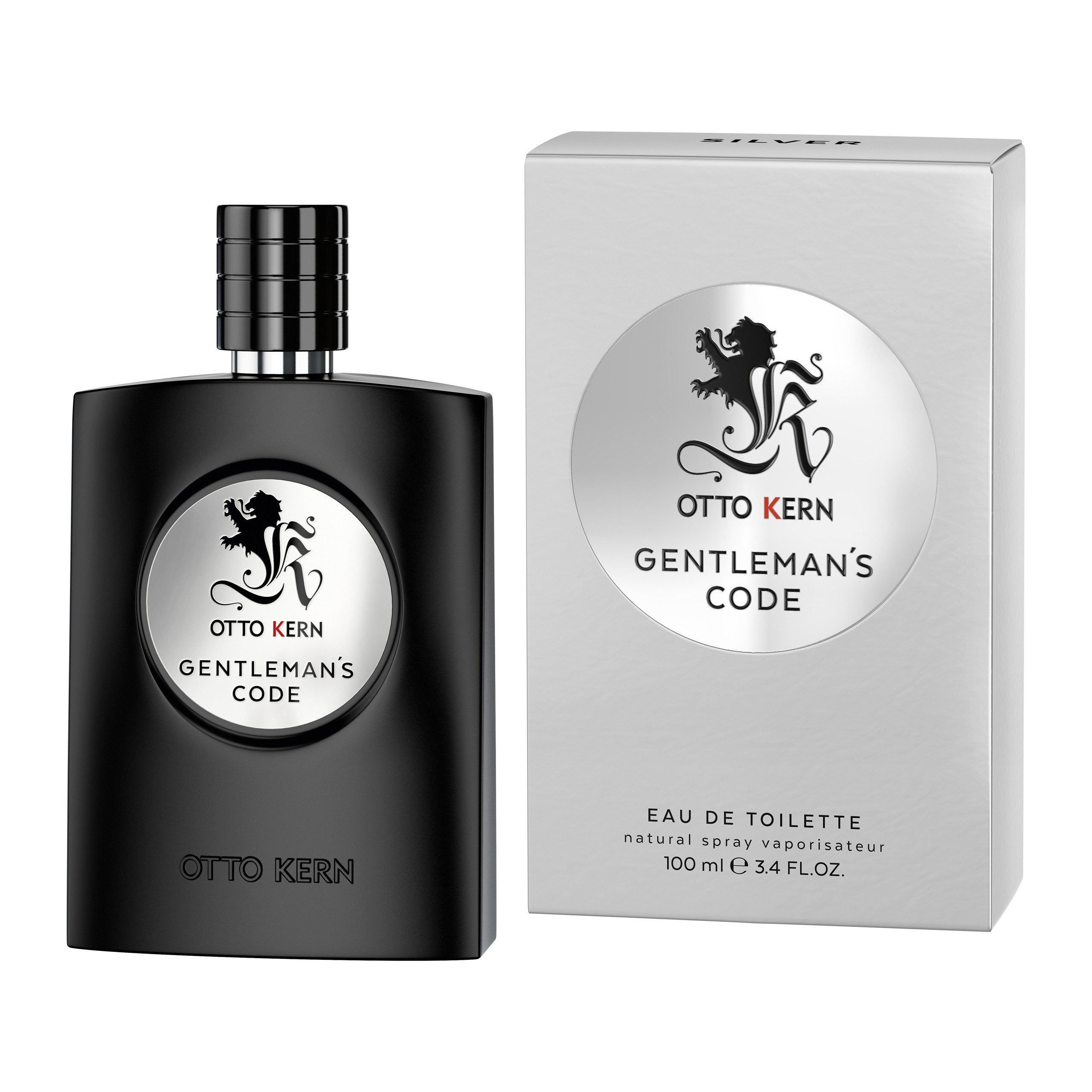 Otto Kern Eau de Toilette GENTLEMAN'S CODE, EdT 100 ml Natural Spray Silver