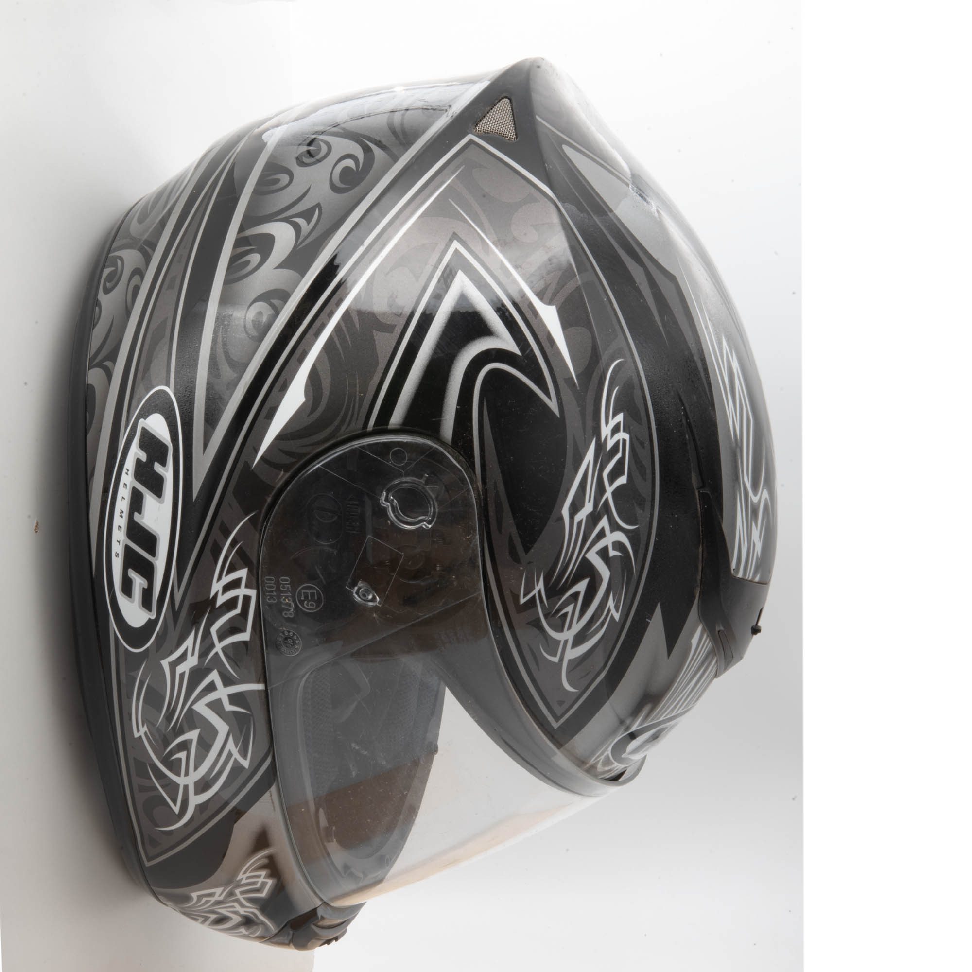 TSB Werk Kleiderhaken Helmhalter Helm Halter Helmhaken Wandhalterung, Motorradhelm, Halterung, Wandhaken – Bild 5 von 5