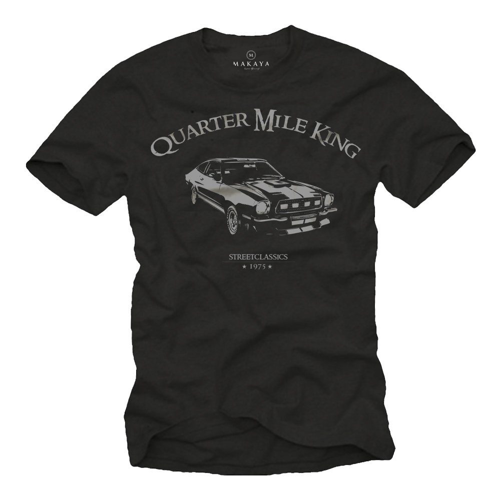 MAKAYA T-Shirt Männer Auto Print - günstig online kaufen