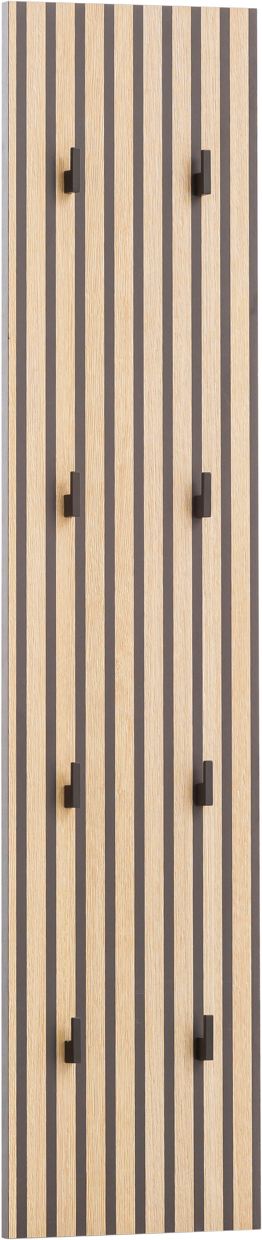 welltime Garderobenpaneel Alexa, Breite 24 cm made in Germany, Mit Akustikp günstig online kaufen