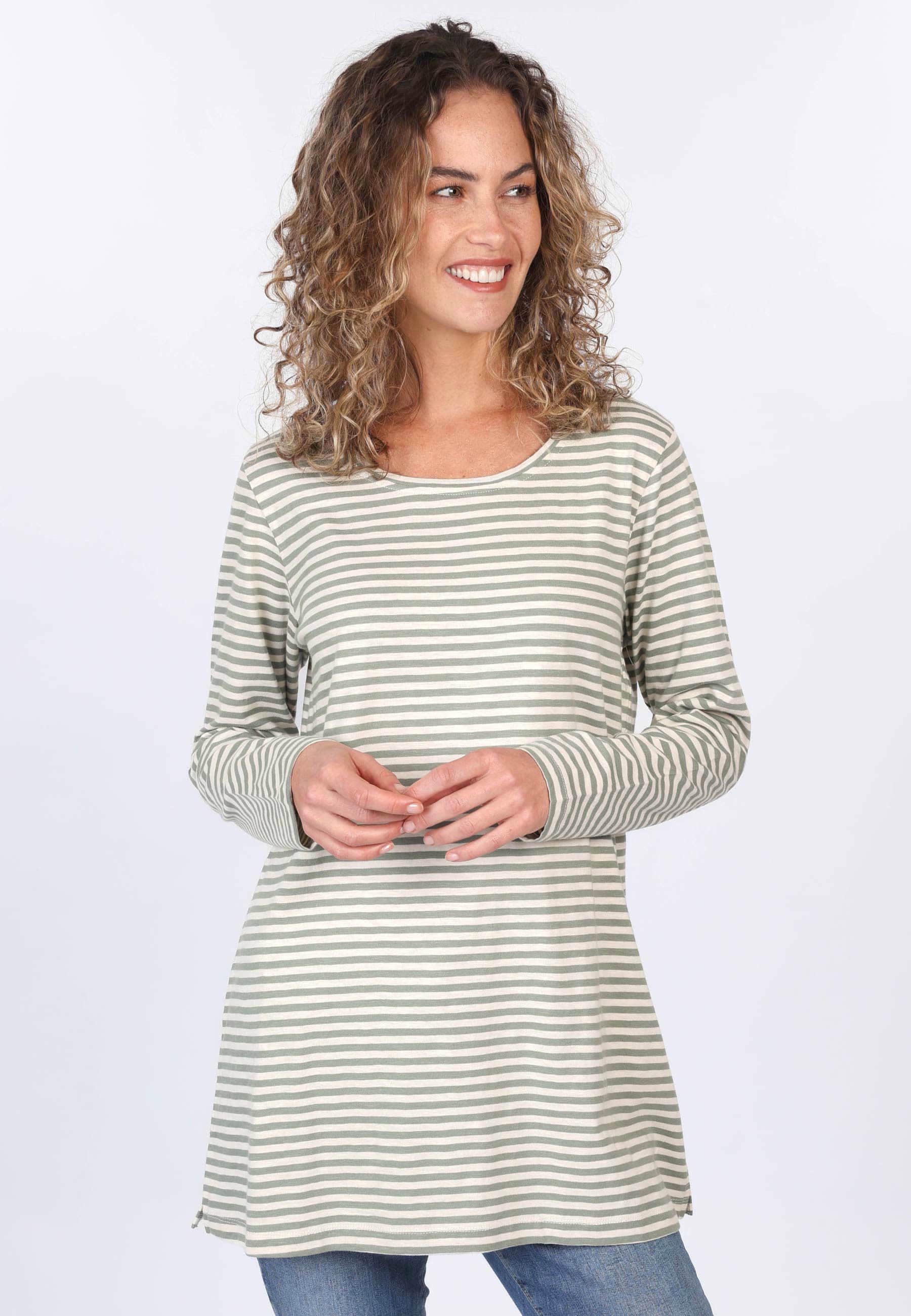 Deerberg Tunika Elanai stripe