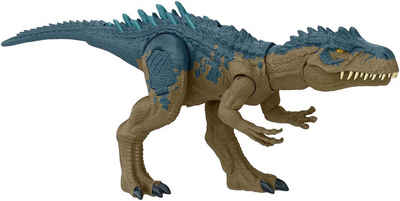 Mattel® Actionfigur Jurassic World, Ruthless Rampage Allosaurus, mit Angriffsbewegung und Geräuschen
