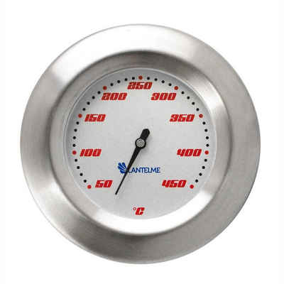 Lantelme Grillthermometer 450 Grad Grill - BBQ Thermometer, 2-tlg., Kugelgrill Einbau, Nachrüsten, Ersatzthermometer