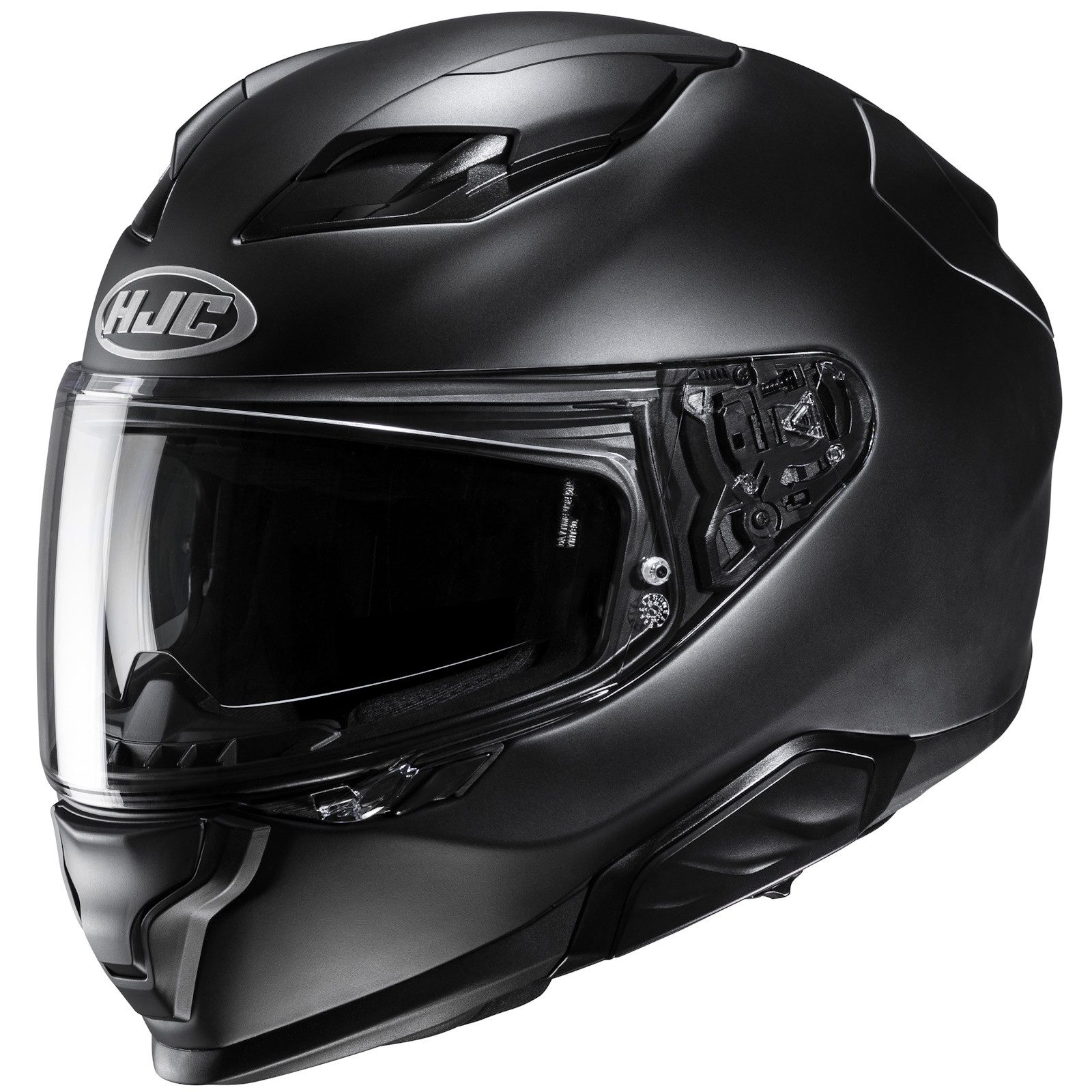 HJC Motorradhelm HJC F71 Solid Integralhelm Matt-Schwarz (1er Set)