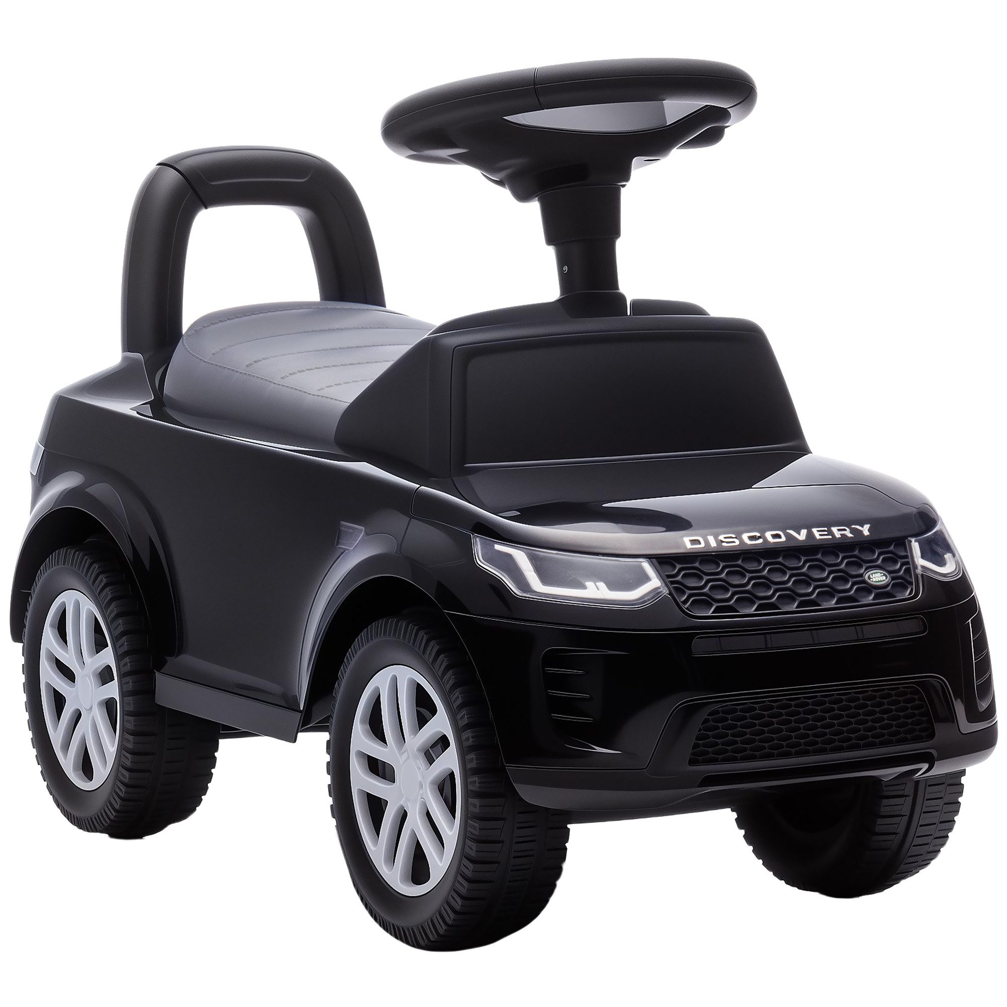 AIYAPLAY Rutscher LAND ROVER DISCOVERY Kinderfahrzeug, (Set, 1-tlg., 1-tlg), für Kinder von 18-36 Monaten, Schwarz