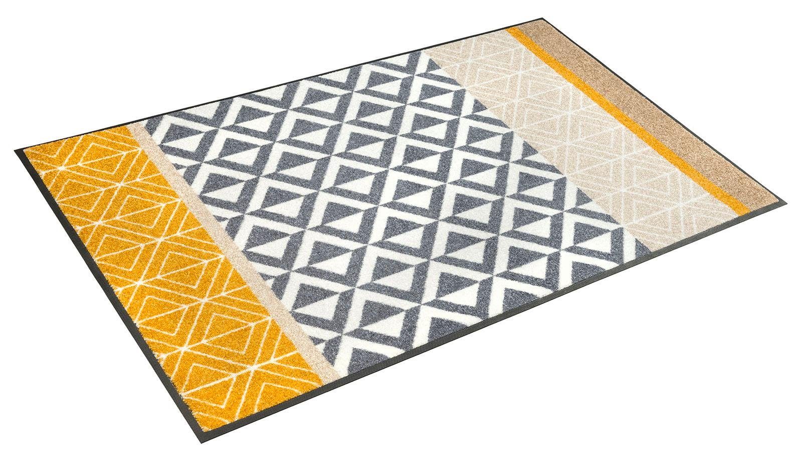 Teppich Alvar, wash+dry by Kleen-Tex, rechteckig, Höhe: 7 mm,  rutschhemmend, waschbar, Wohnzimmer | Fußmatten