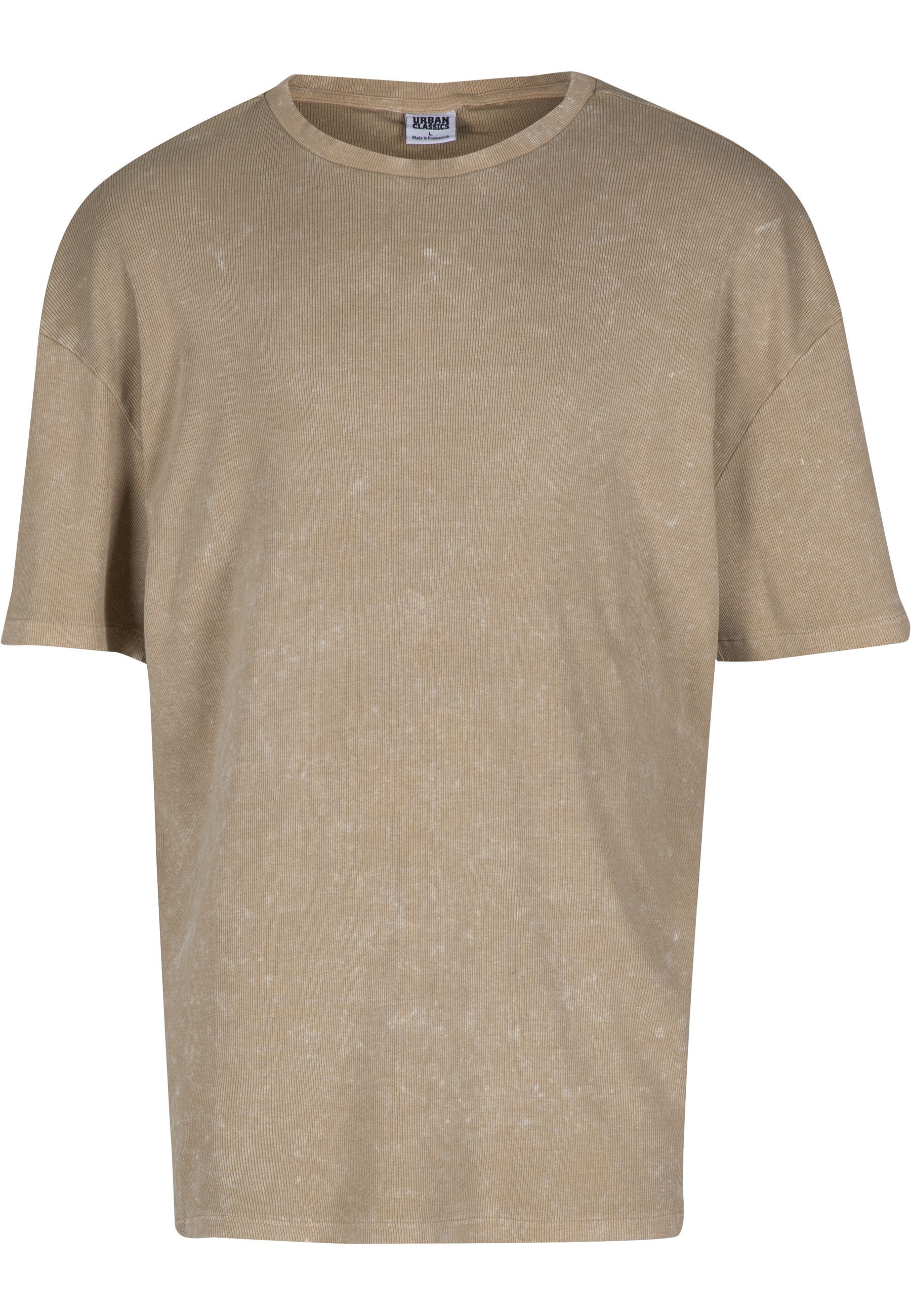 URBAN CLASSICS T-Shirt Urban Classics Washed Rib Tee (1-tlg)