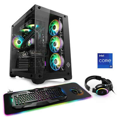 CSL Aqueon C94315 Extreme Edition Gaming-PC (Intel® Core i9 13900F, GeForce RTX 4060, 32 GB RAM, 1000 GB SSD, Wasserkühlung)