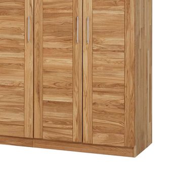 Pharao24 Kleiderschrank Adelio aus Massivholz