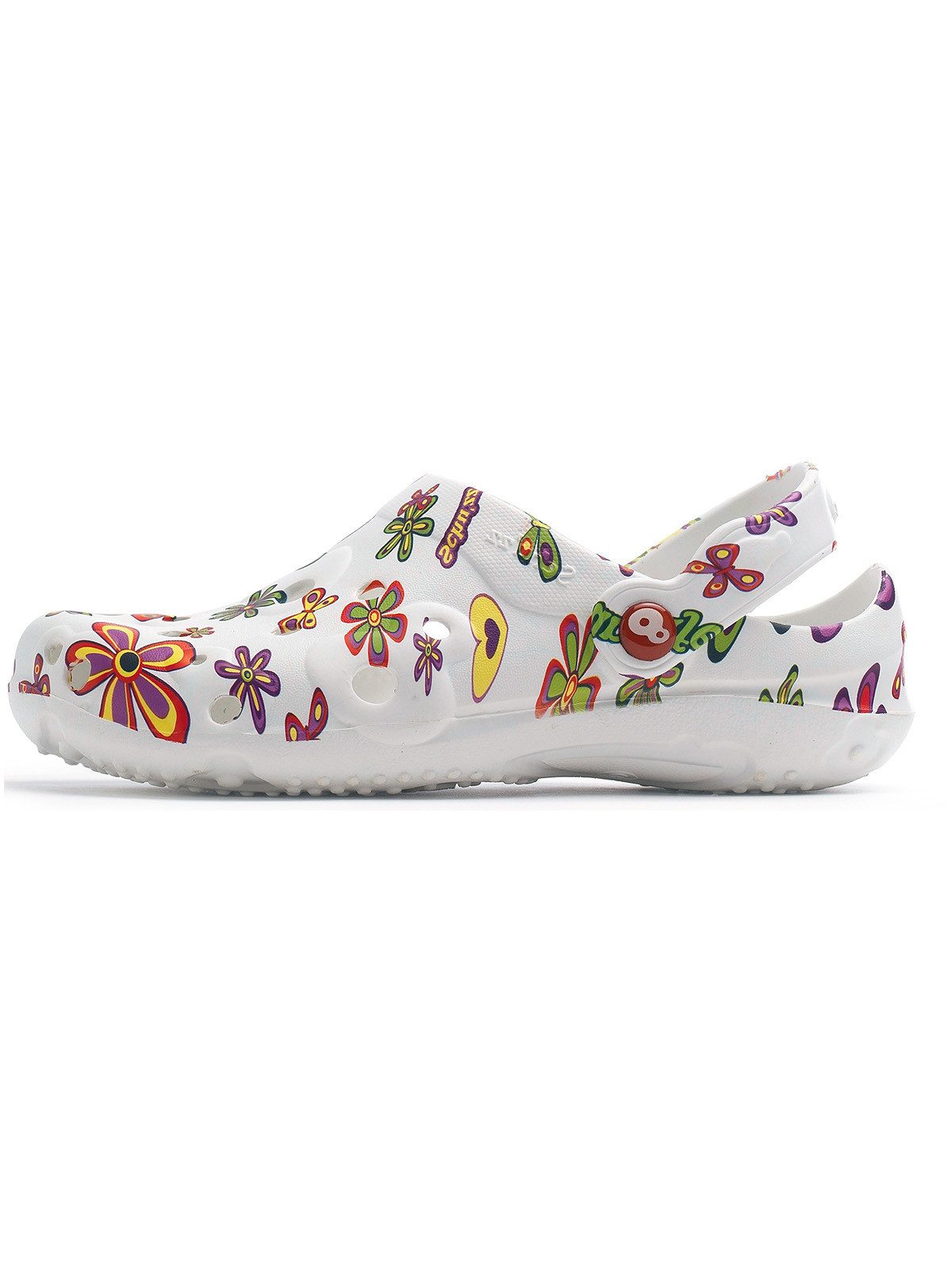 Schuzz Globule Imprime Pop flower Clog