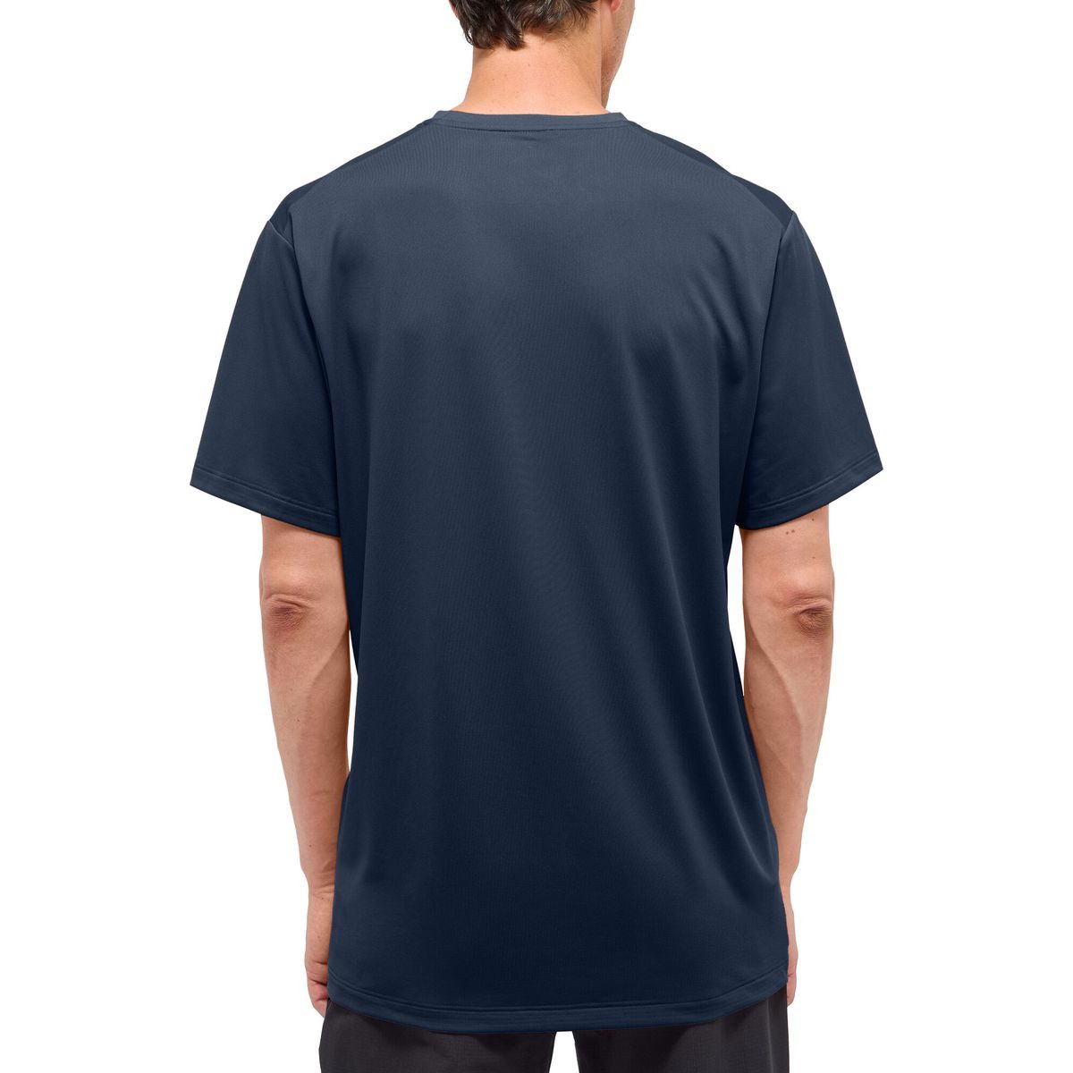 Haglöfs Kurzarmshirt Trekk Tech Tee Men Perfektes Wander-T-Shirt aus recyceltem Polyester mit optimaler