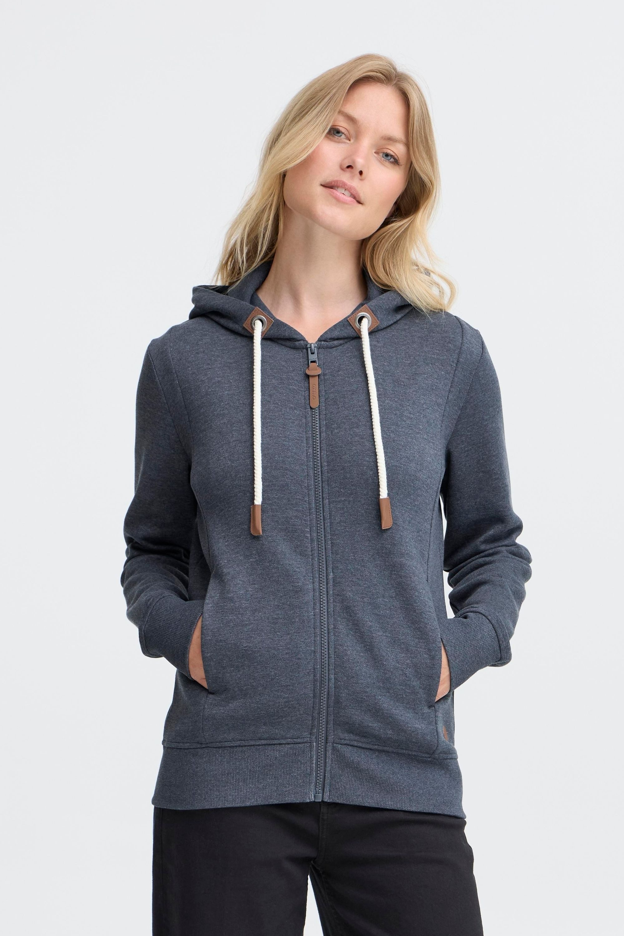 OXMO Sweatjacke OXMILLE ZIPHOODIE Modische Sweatjacke günstig online kaufen