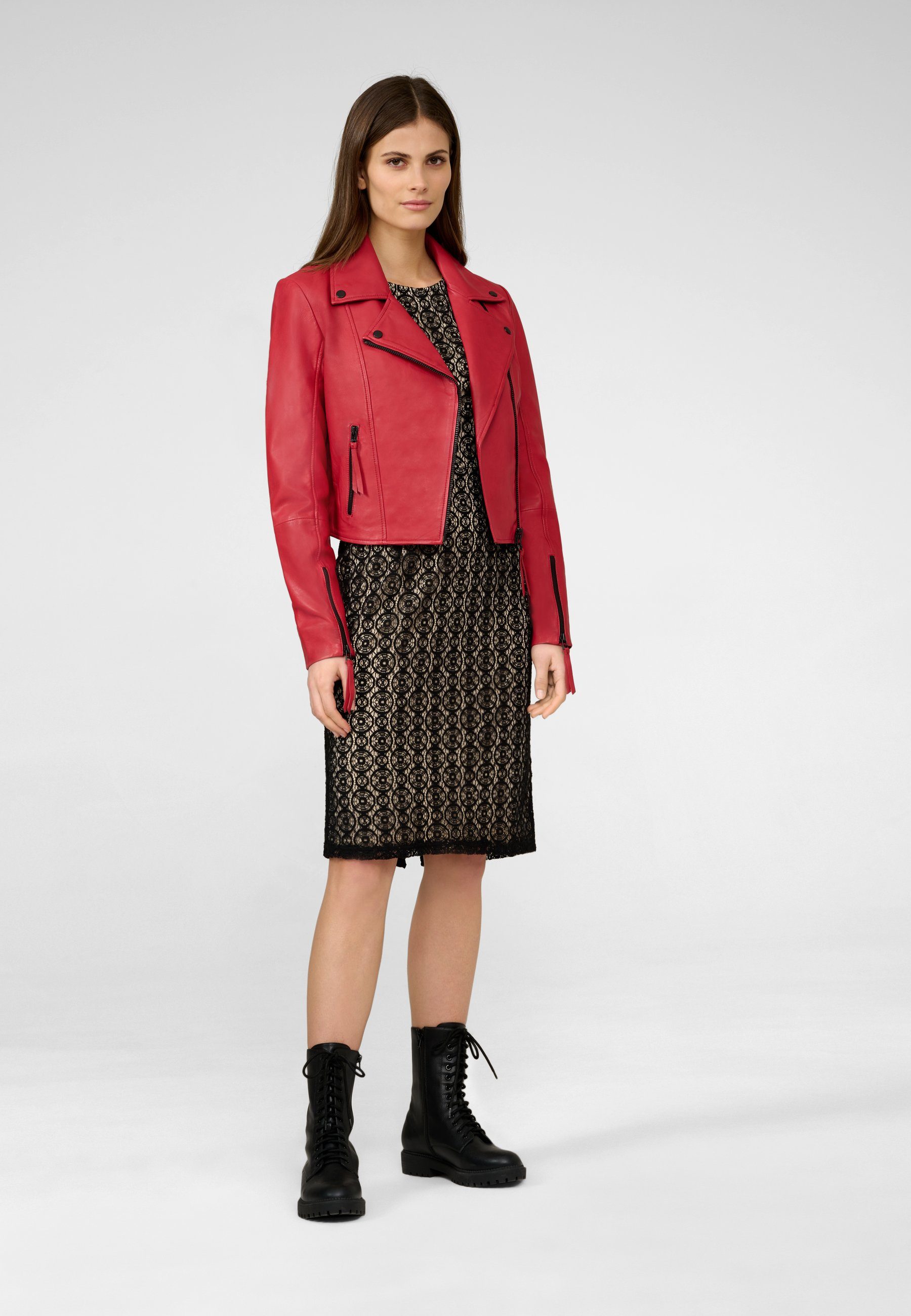 RICANO Lederjacke Alina Hochwertiges Lammleder günstig online kaufen