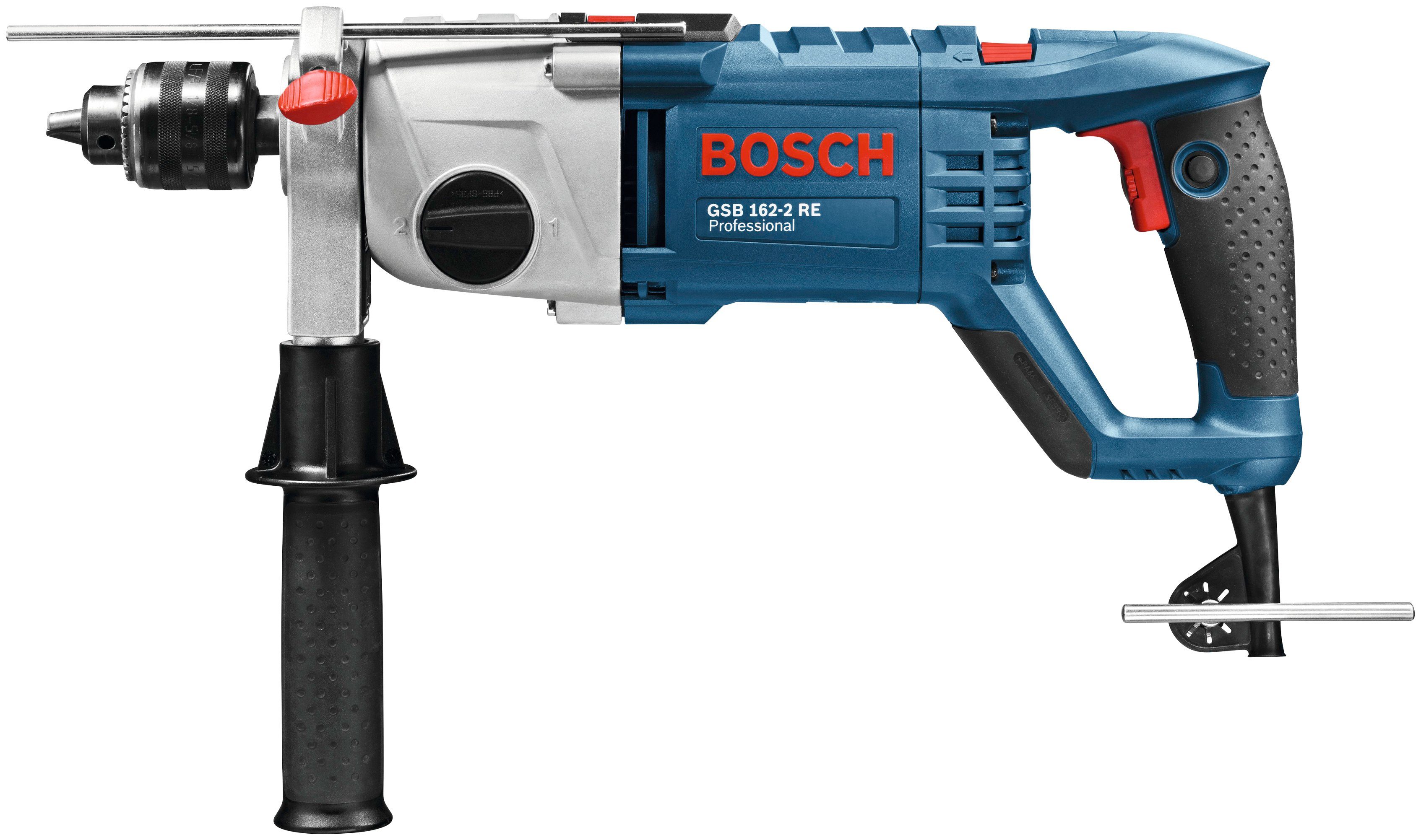 Bosch Professional Schlagbohrmaschine GSB 162-2 RE Professional, 230 V, max. 1800 U/min, (1-tlg), Restart-Protection | Schlagbohrmaschinen