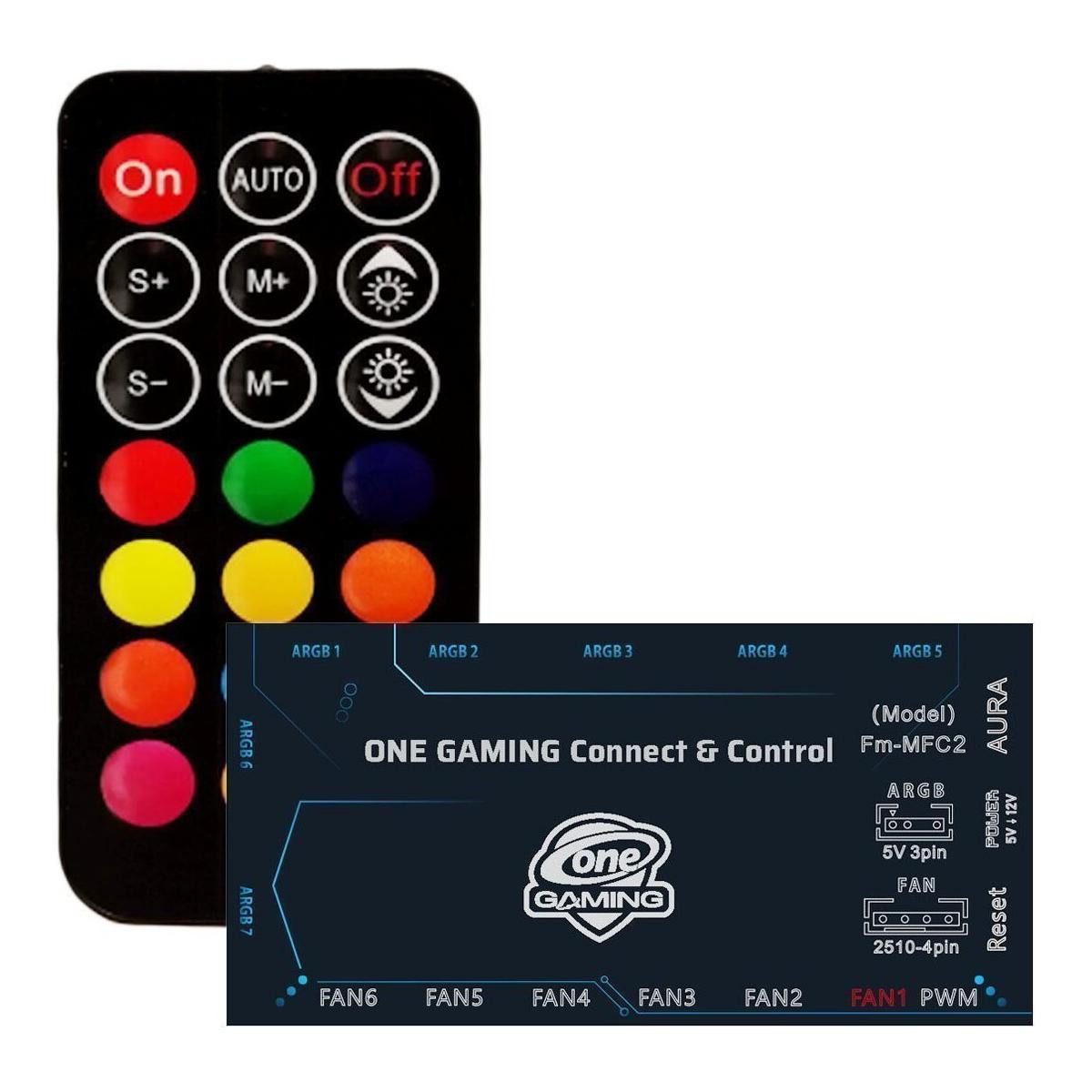 ONE GAMING PC-Gehäuse Lüftersteuerung Connect & Control
