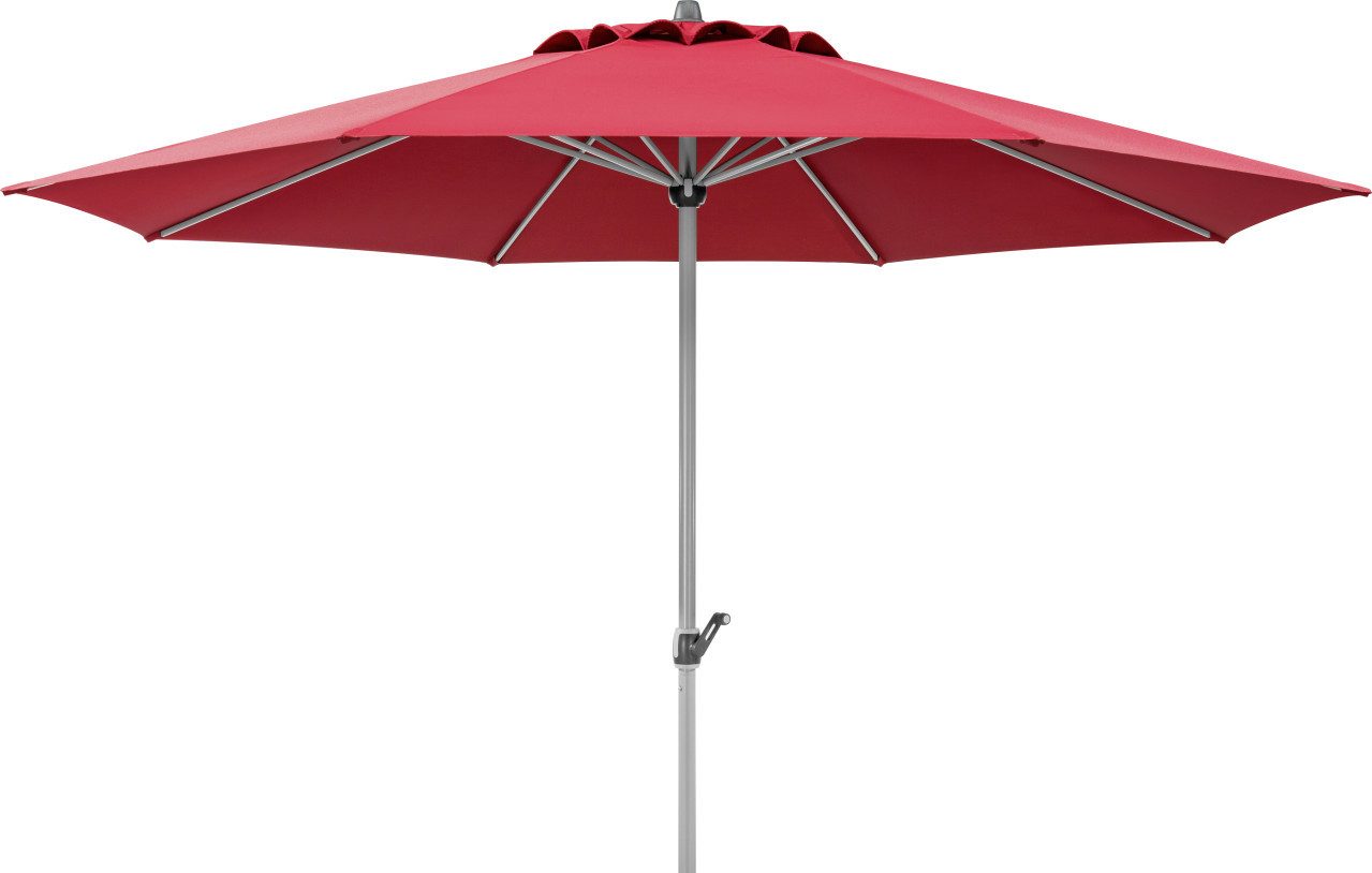 Schneider Schirme Marktschirm Schneider Sonnenschirm Gemini dunkelrot Ø 360 cm