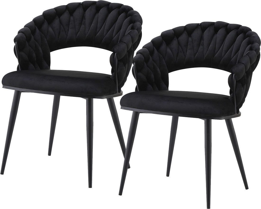 Kayoom Polsterstuhl Stuhl Finesse 125 2er-Set, günstig online kaufen