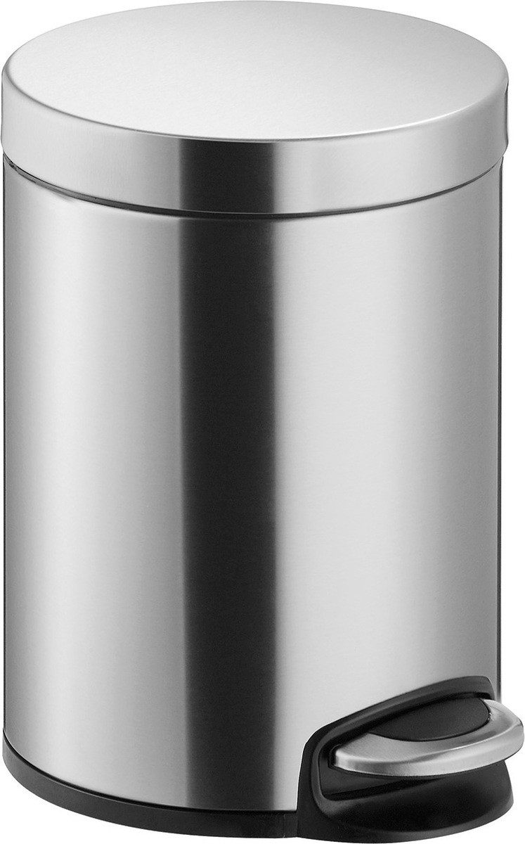 Papierkorb Treteimer Classic 5 Liter edelstahl