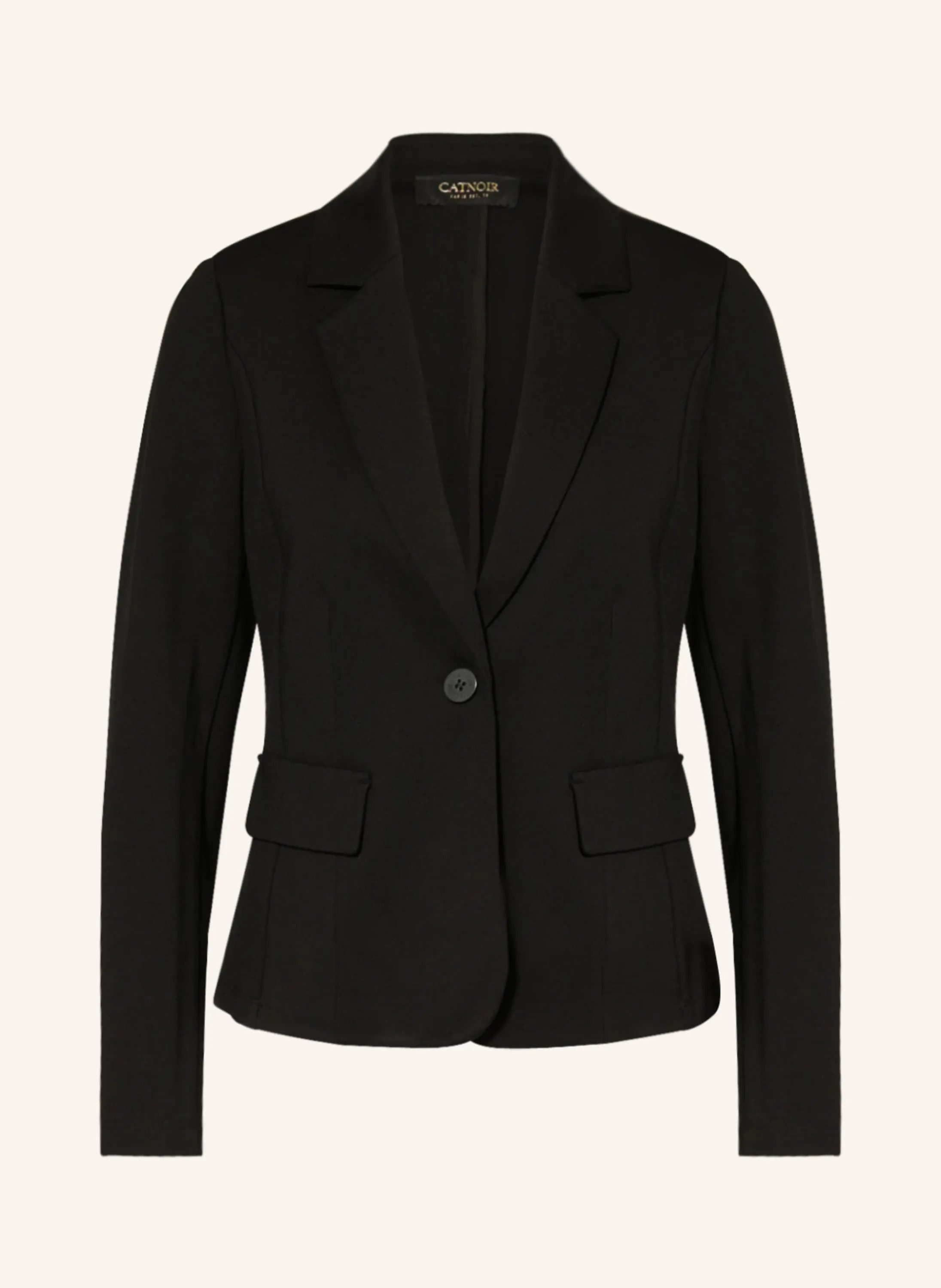CATNOIR Blusenblazer Blazer Fleur CATNOIR schwarz