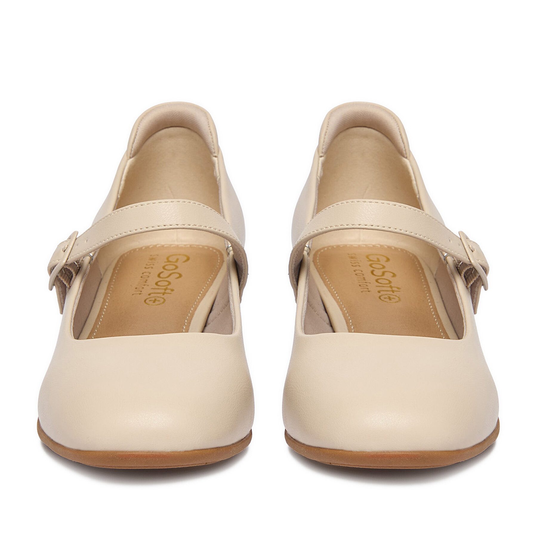 Go Soft Go Soft Damen Pumps Beige High-Heel-Stiefel – Bild 4 von 4