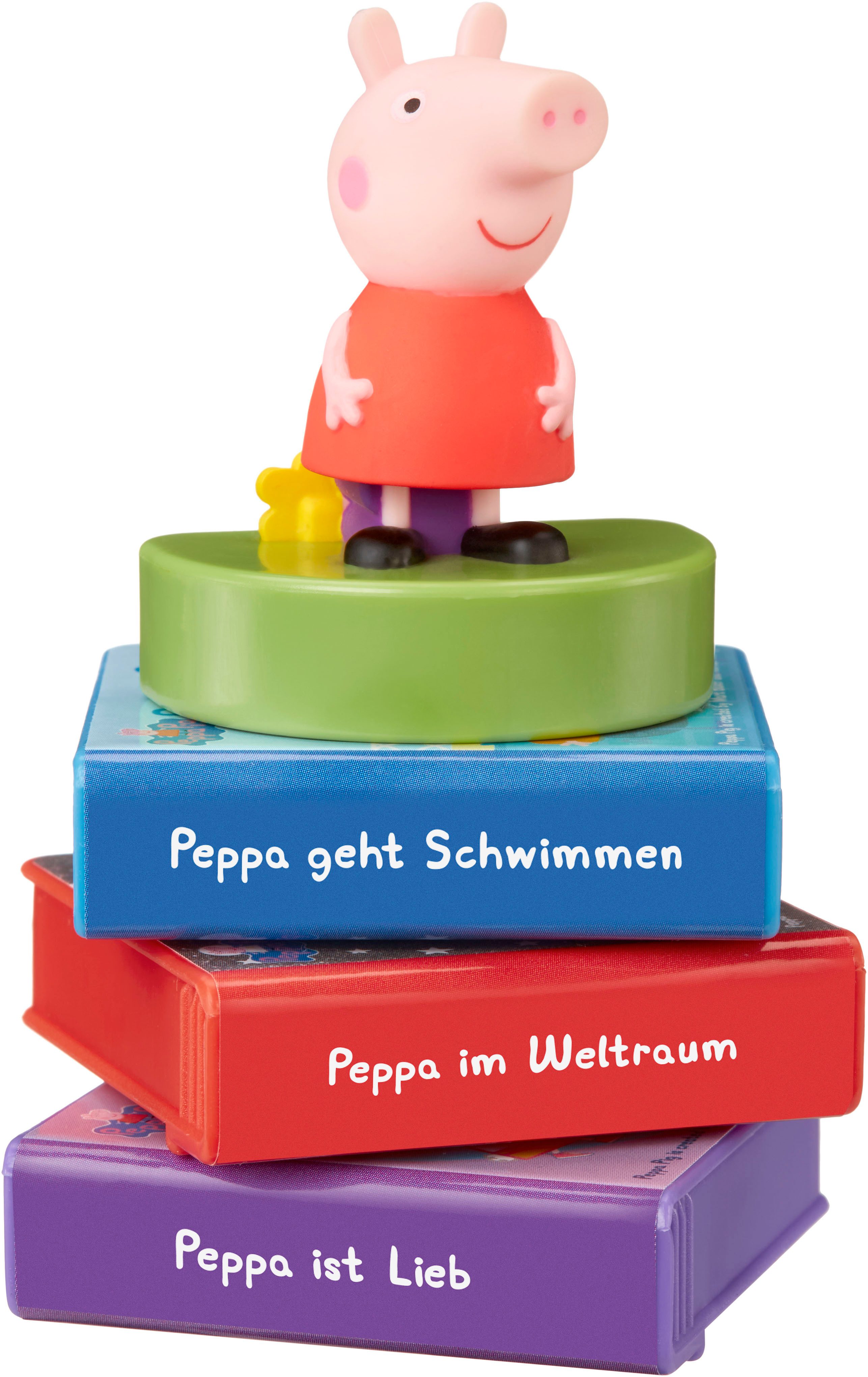 Little Tikes® Hörspielkassette Story Dream Machine, Peppa Wutz Freundschafts-Kollektion, (Set, 4-St), passend für Story Dream Machine