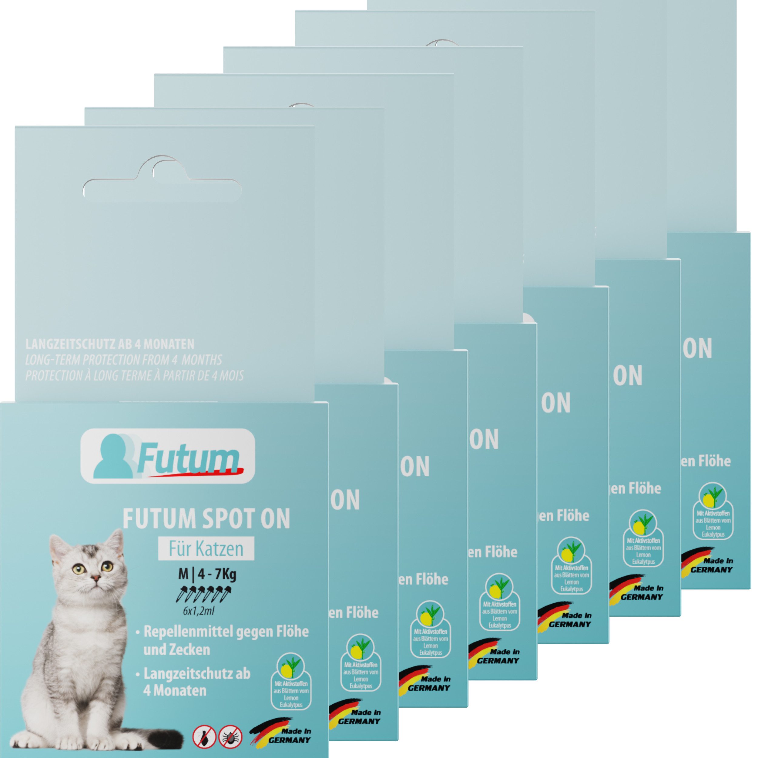 Zeckenschutzmittel Spot on für Katzen