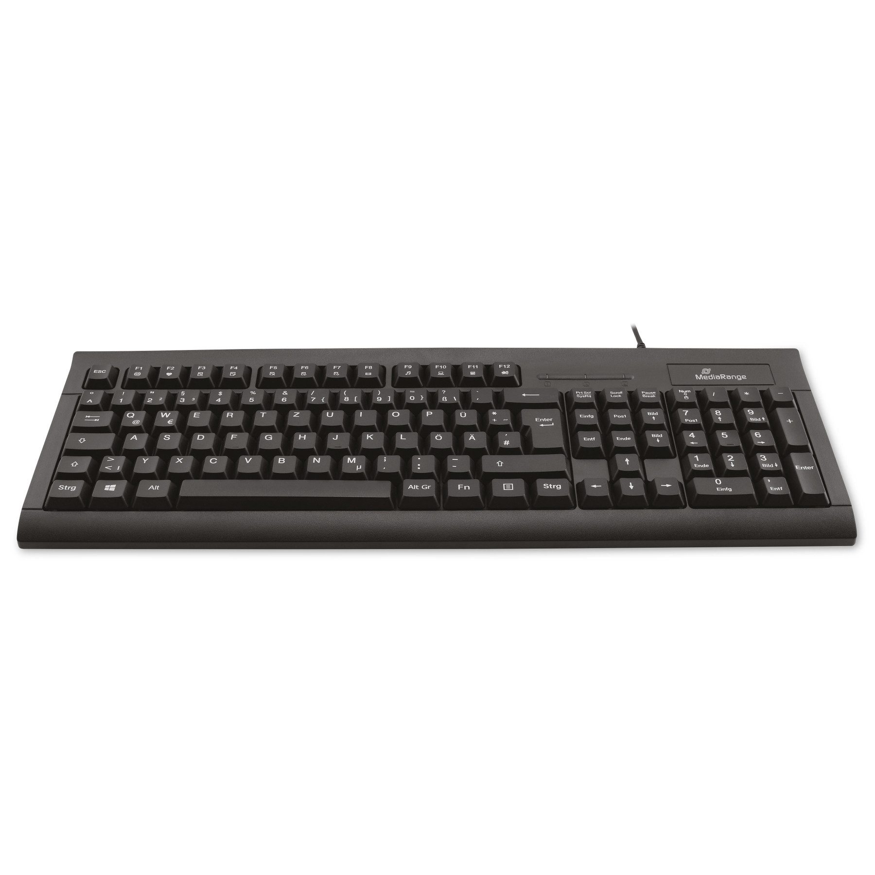 Mediarange MEDIARANGE Tastatur MROS114, Chip-Karten Terminal Tastatur