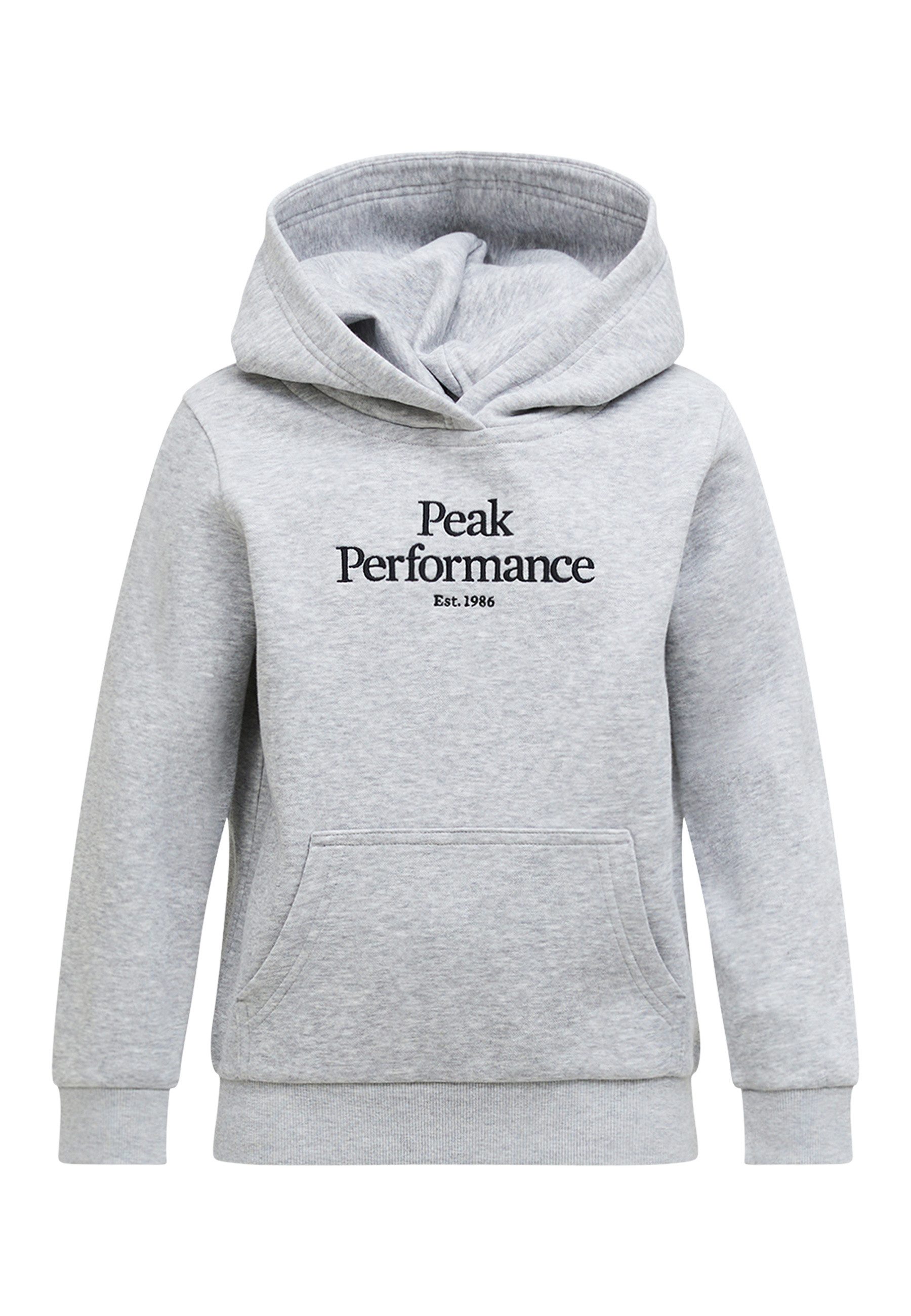Peak Performance Kapuzensweatshirt Jr Original Hood mit sportivem Design