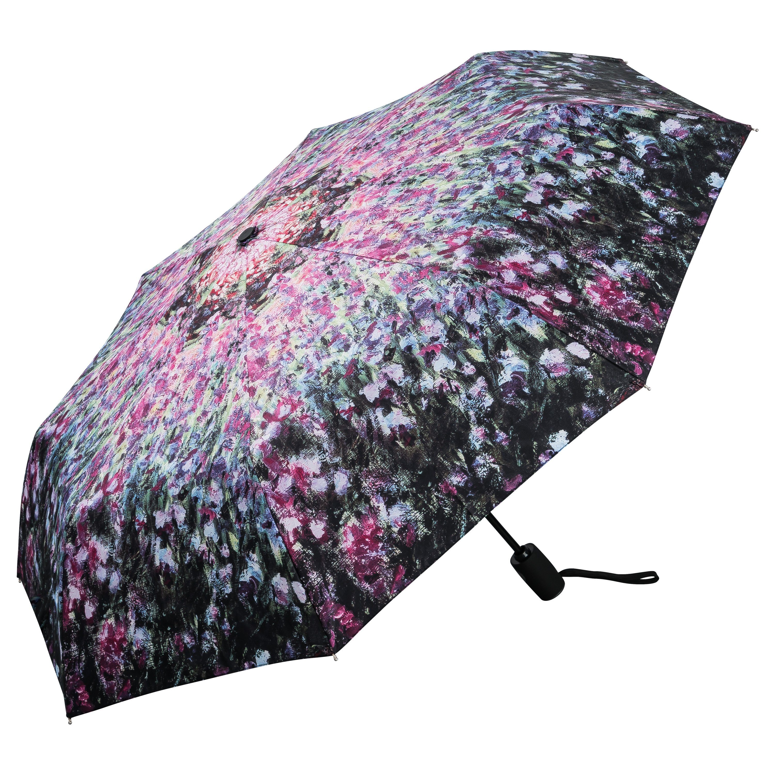von Lilienfeld Taschenregenschirm »VON LILIENFELD Regenschirm Taschenschirm  Claude Monet: Der Garten Windfest Auf-Zu-Automatik Stabil Leicht Kompakt  Kunst Blumen« online kaufen | OTTO