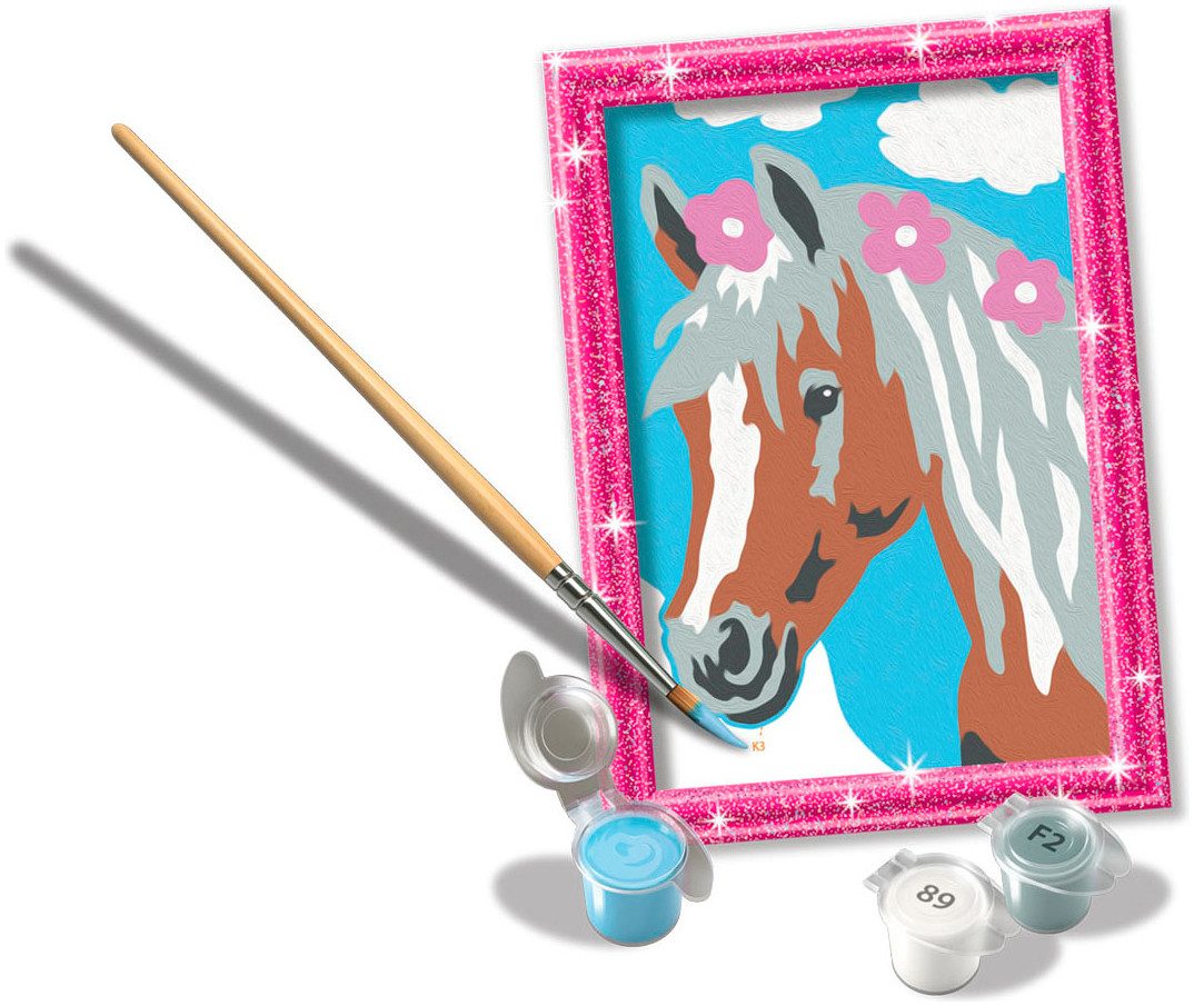 Ravensburger Malen nach Zahlen CreArt, Hübsche Stute, Made in Europe
