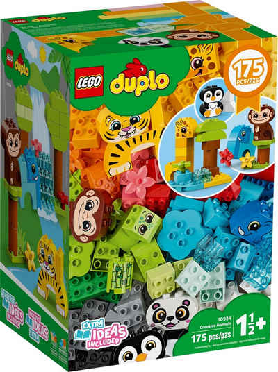 LEGO® Konstruktionsspielsteine LEGO® DUPLO® - Bausteine - Großer Tierspaß, (Set, 175 St)