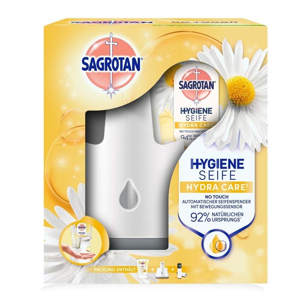 SAGROTAN Seifenspender SAGROTAN® No-Touch Flüssigseife im Spender 250ml von Sagrotan