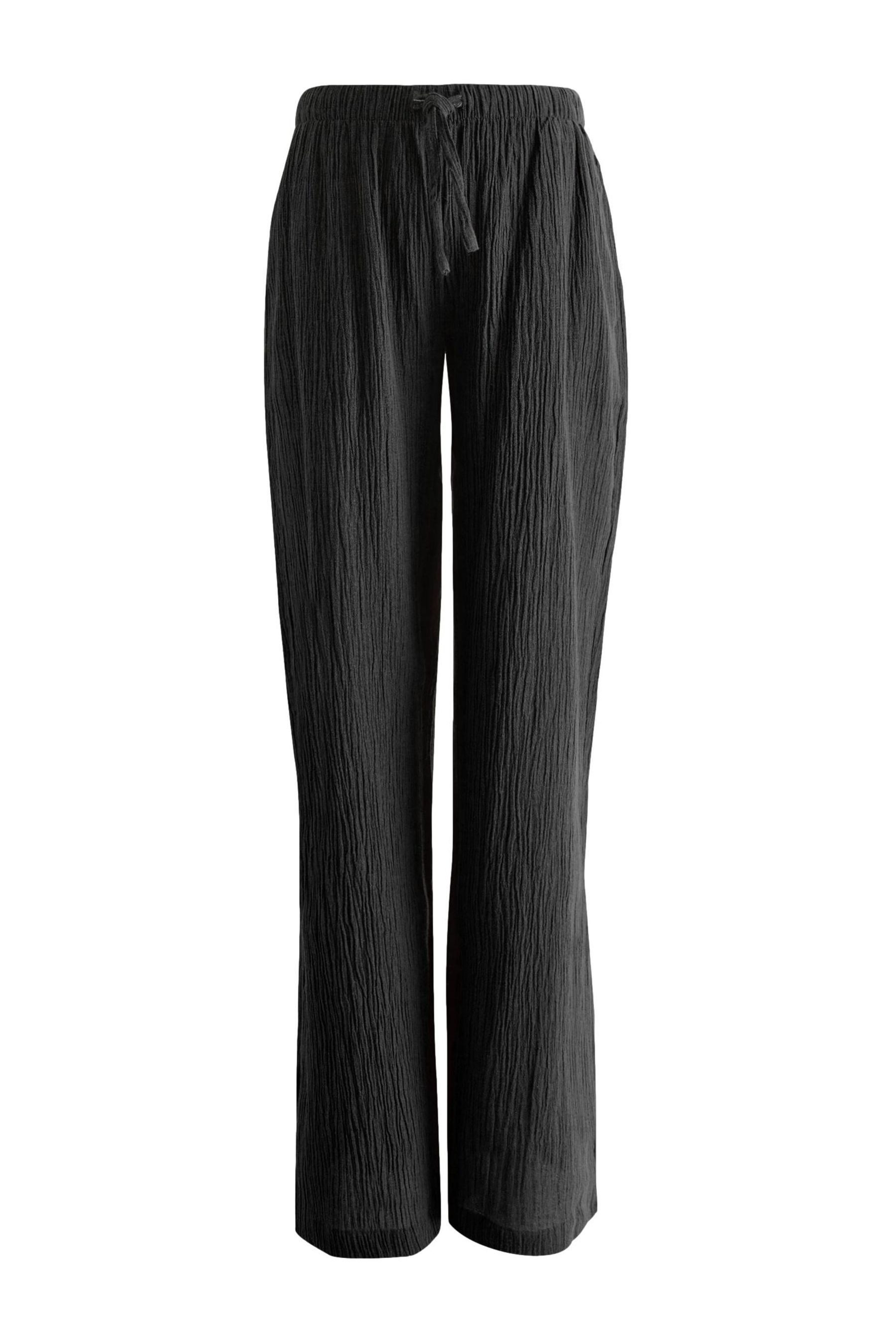 Next Palazzohose Strukturierte Hose mit weitem Bein, Umstandsmode (1-tlg)