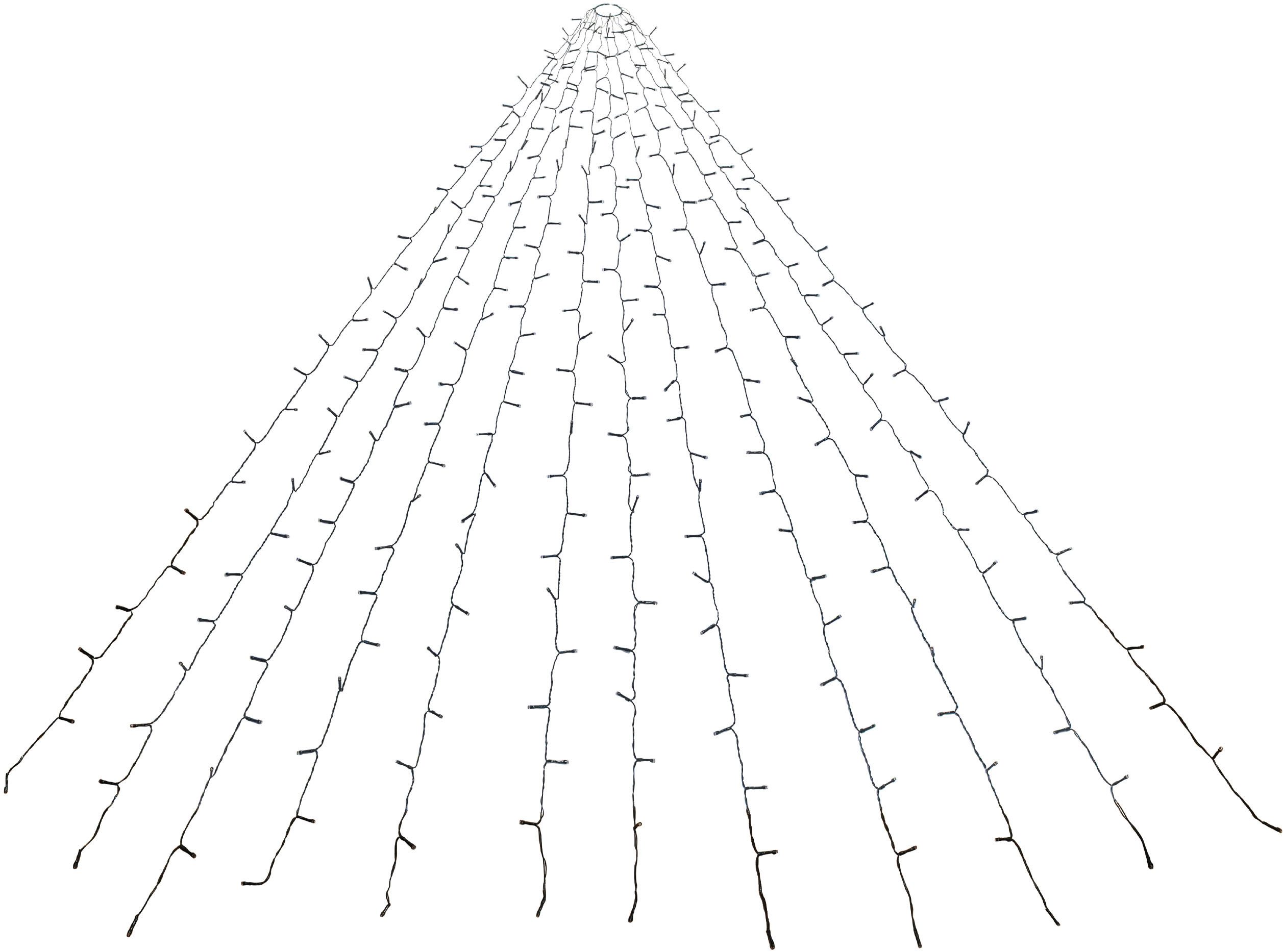 my home LED-Baummantel Liali, 312-flammig, LED-Baummantel, günstig online kaufen