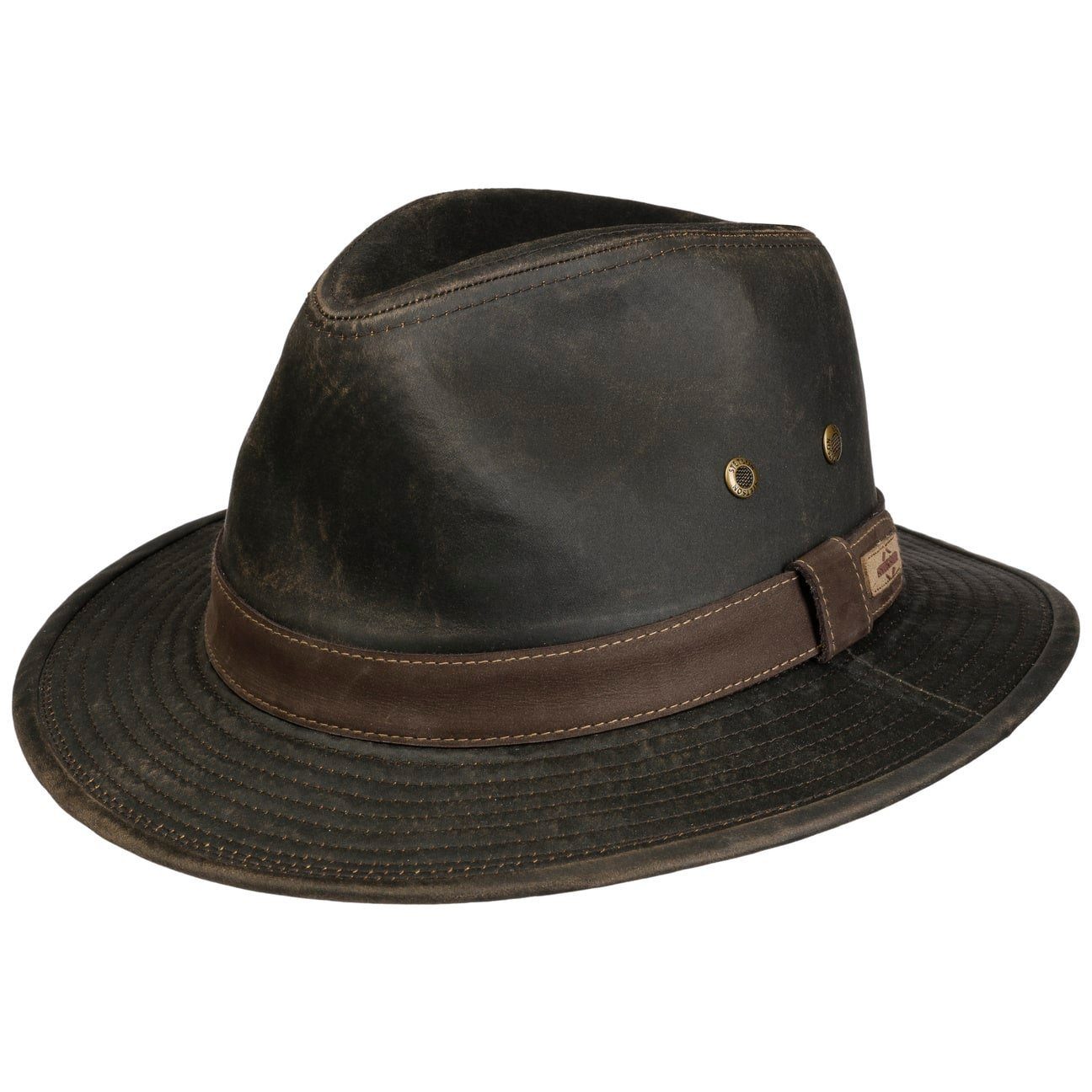 Stetson Sonnenhut (1-St) Sonnenhut mit Lederband
