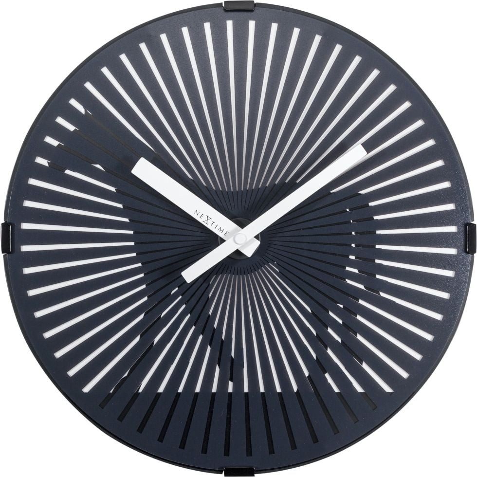 NEXTIME Wanduhr Nextime Wanduhr Walking Horse Ø 30,5 cm