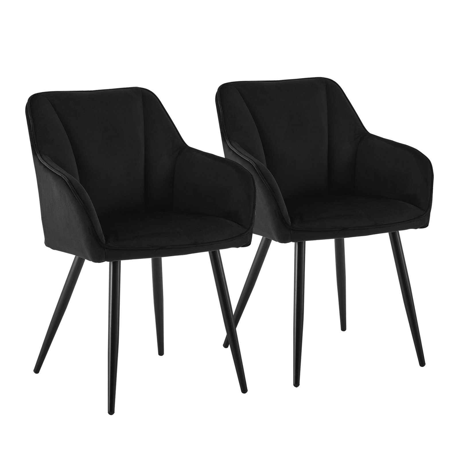 Ofcasa Esszimmerstuhl Samtstuhl (2er Set), Küchenstuhl günstig online kaufen